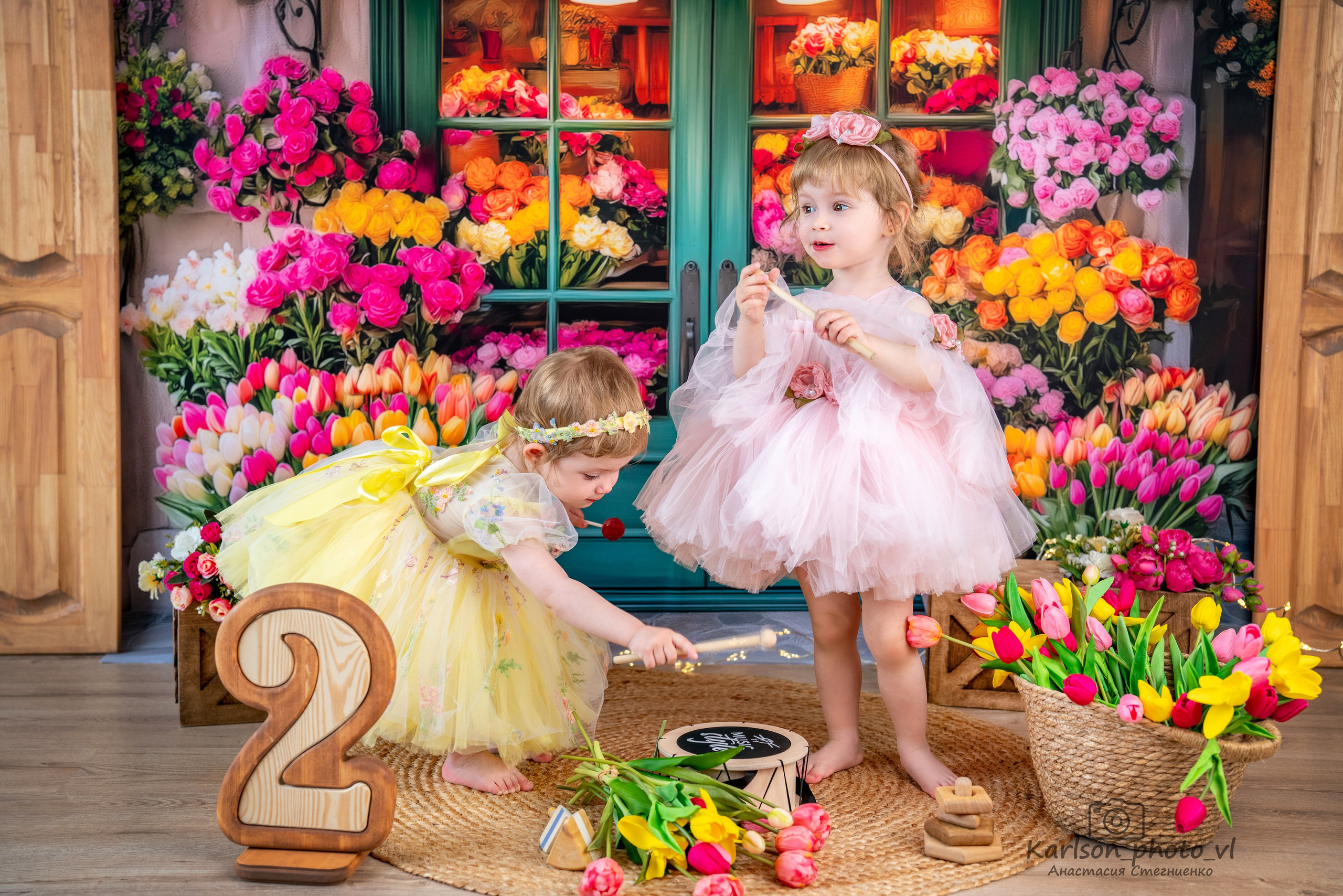 Двойняшки. Детский и семейный фотограф в Москве Анастасия Стегниенко