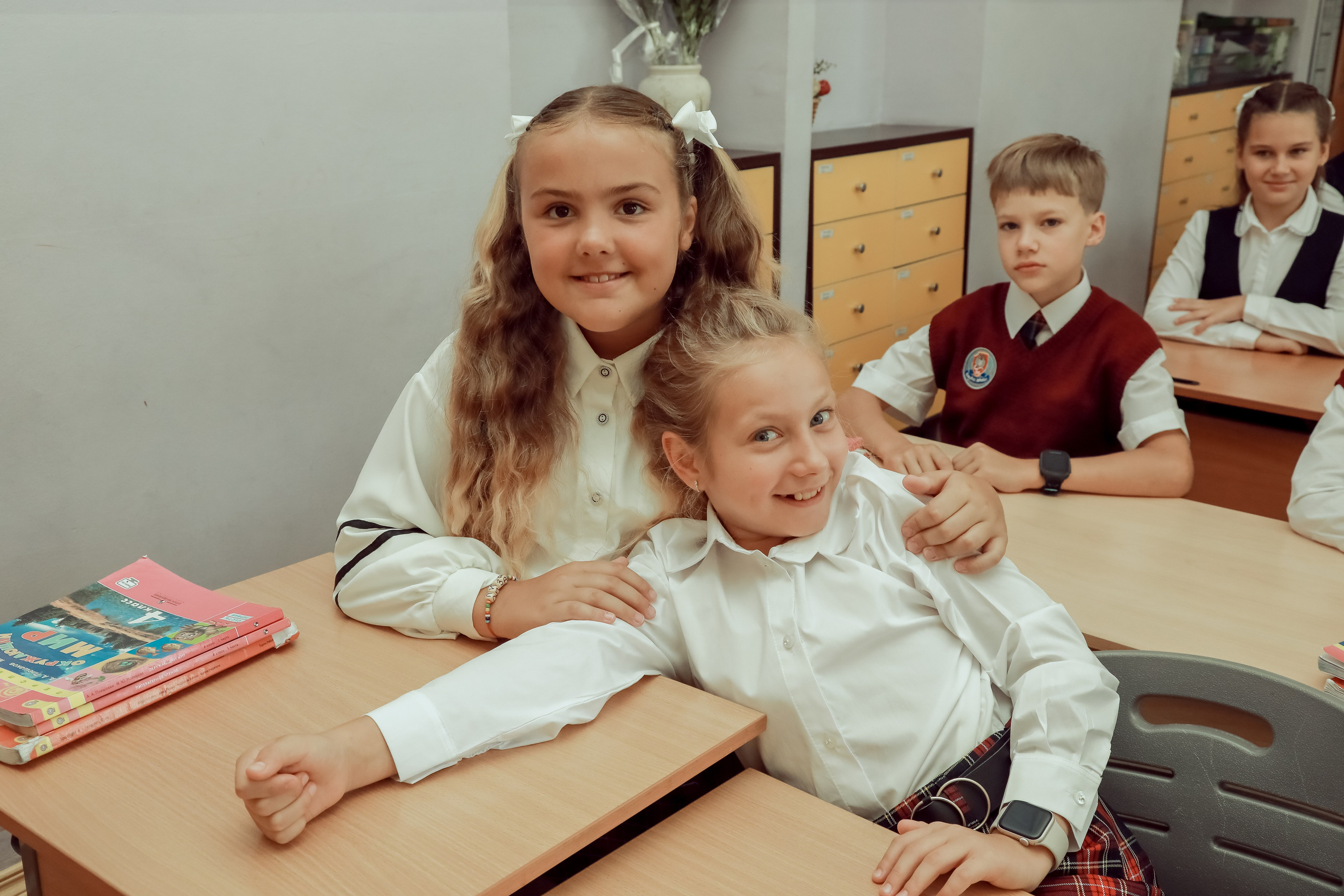 В школе. Детский и семейный фотограф Москва Наталья Матвеенко