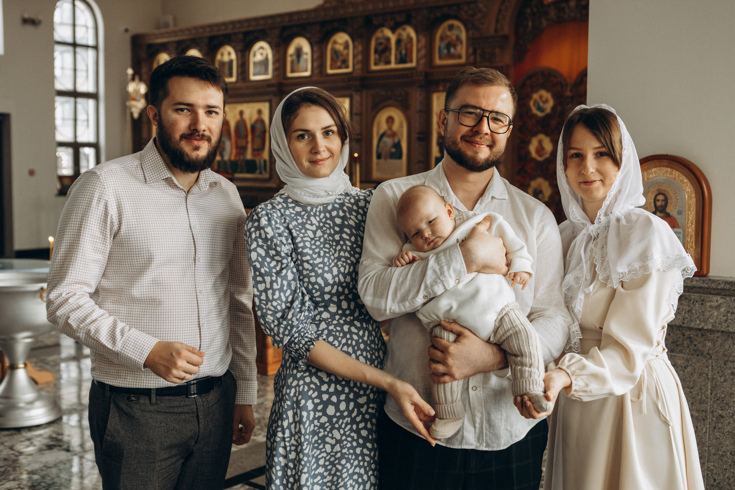 Крещение Дмитрия. Семейный фотограф в Краснодаре Виктория Кокоулина