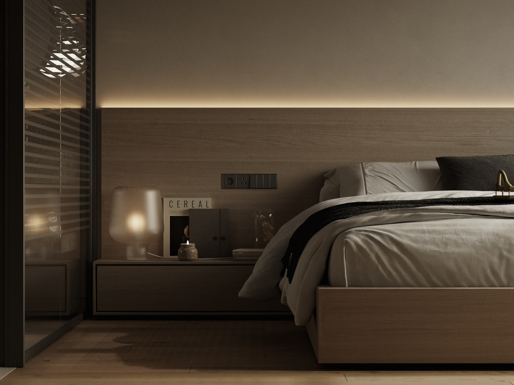 Приватная зона Клубный дом «West Garden». Интерьеры и архитекура