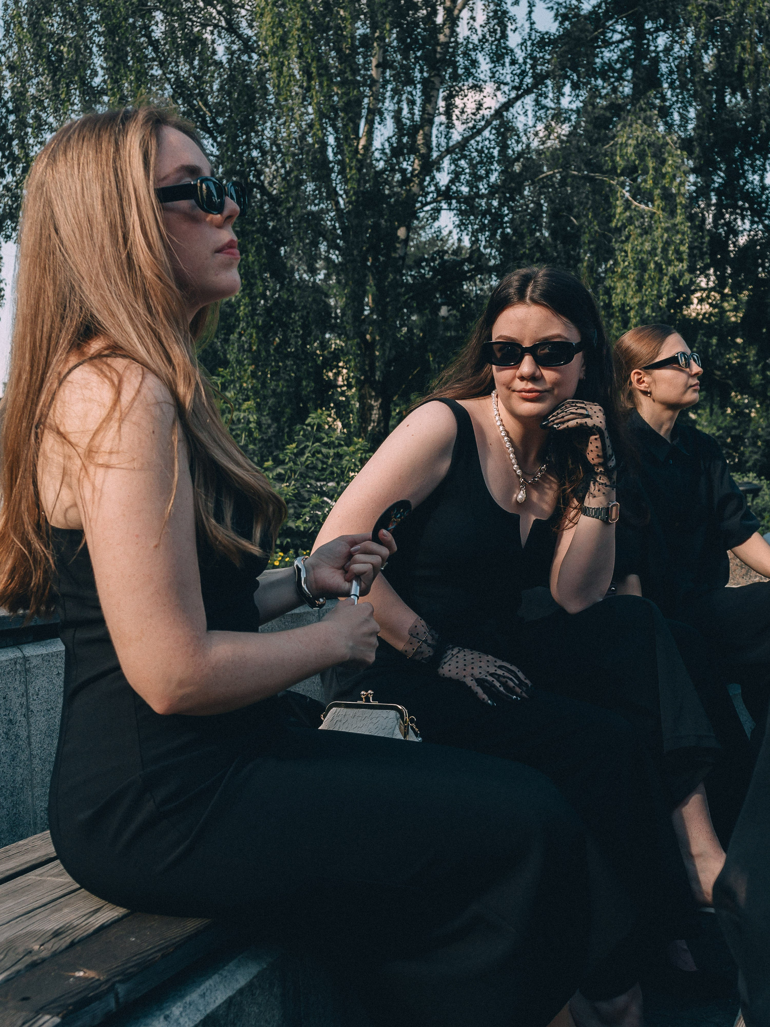 Девичник в чёрном. Фотограф в Екатеринбурге Яна Круташова