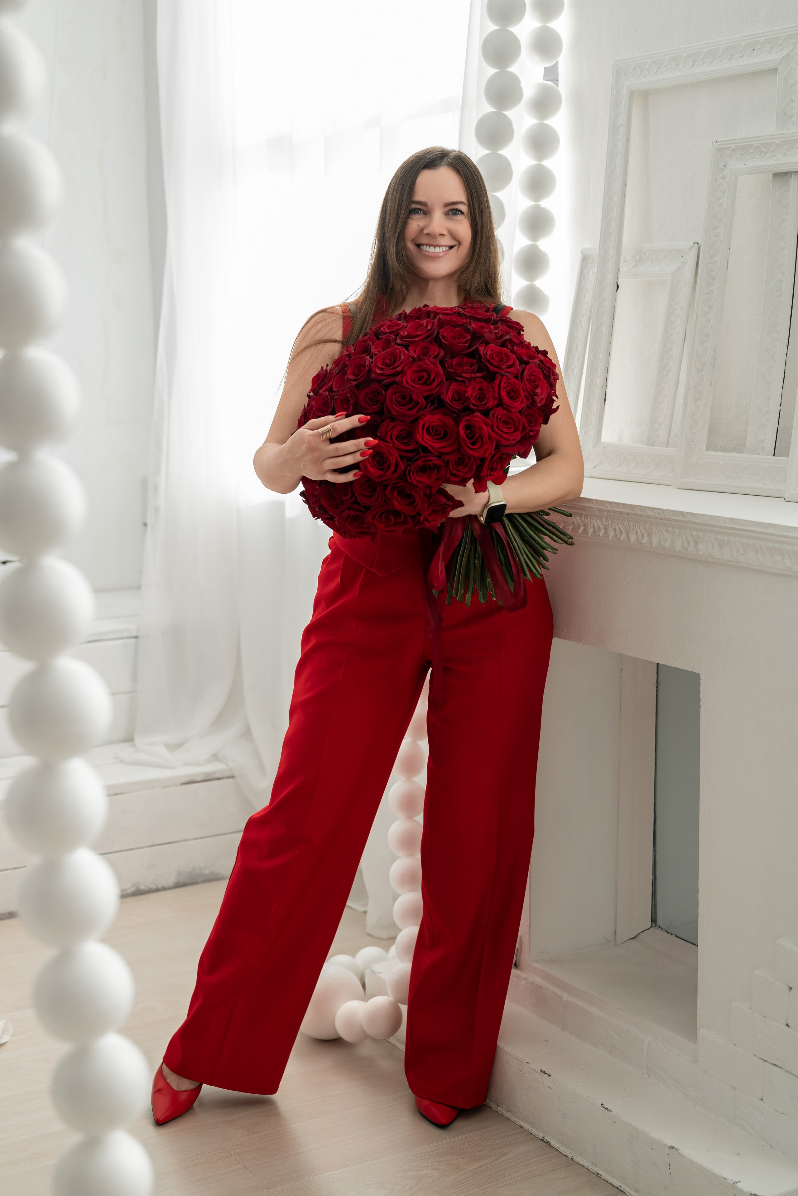 Фотопроект *101 красная роза* 2025 г. Фотограф в городе Салават