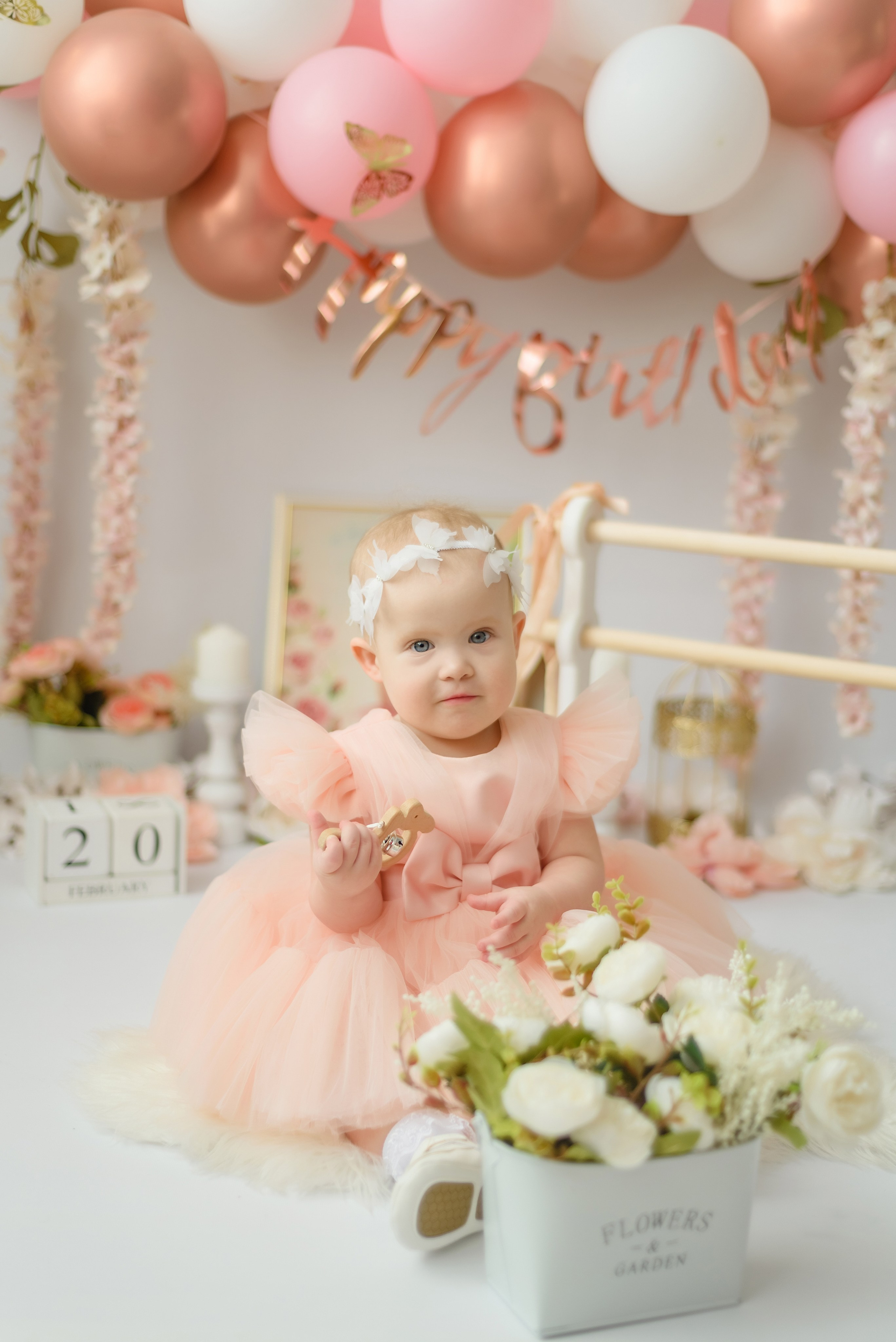 «Балерина» Виолетта 1 годик. Детский Фотограф |Фотограф на годик в Брянске Ирина Романова