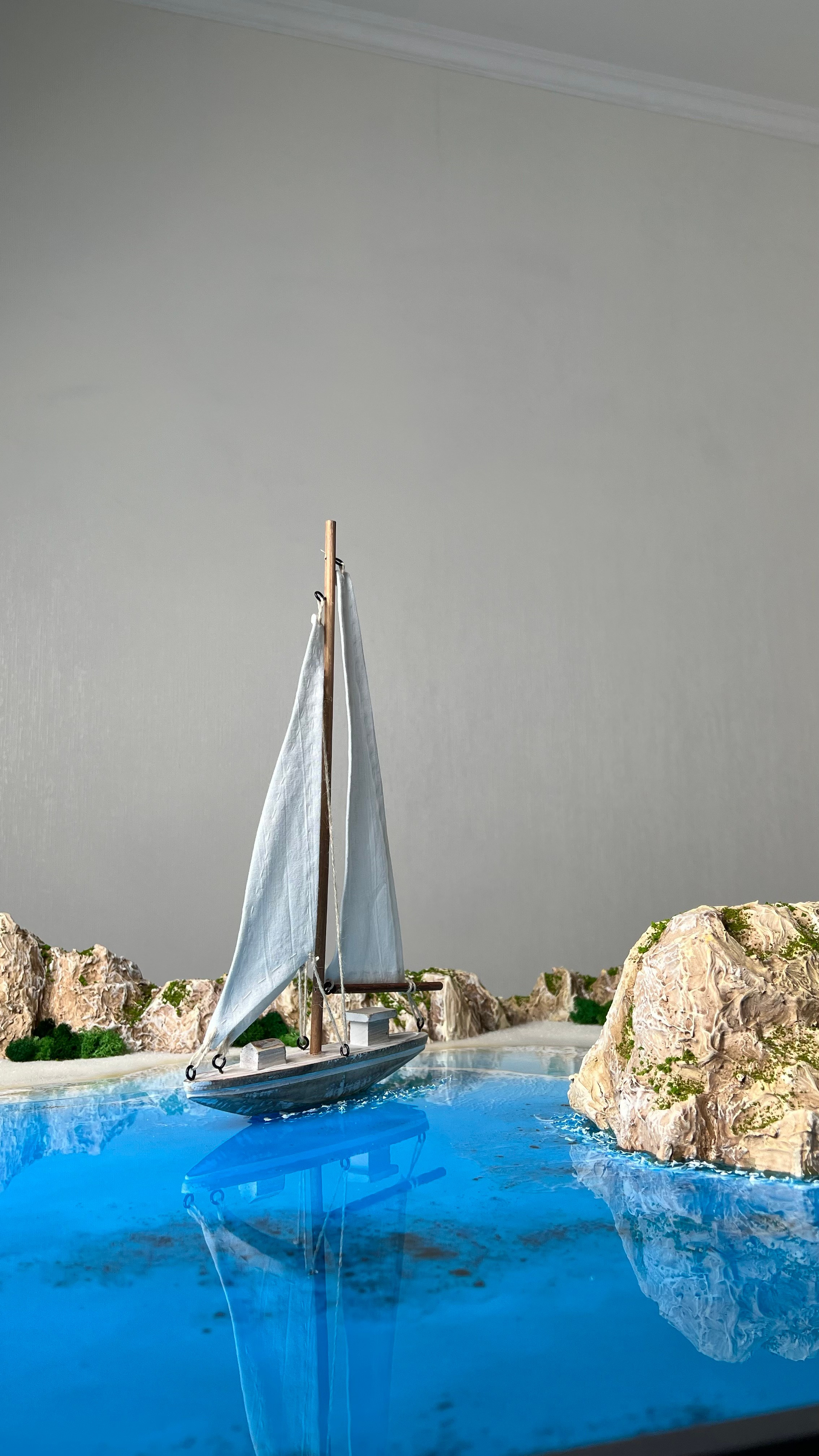 Эпоксидная смола. Seatales — эпоксидная смола и спиртовые чернила