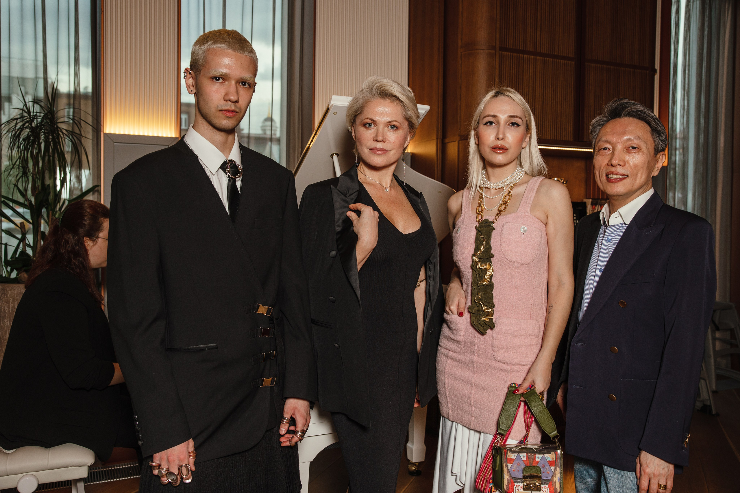 Презентация Russian Fashion Dom в ресторане Shagal. Контент фотограф в Москве и области Елена Кулакова