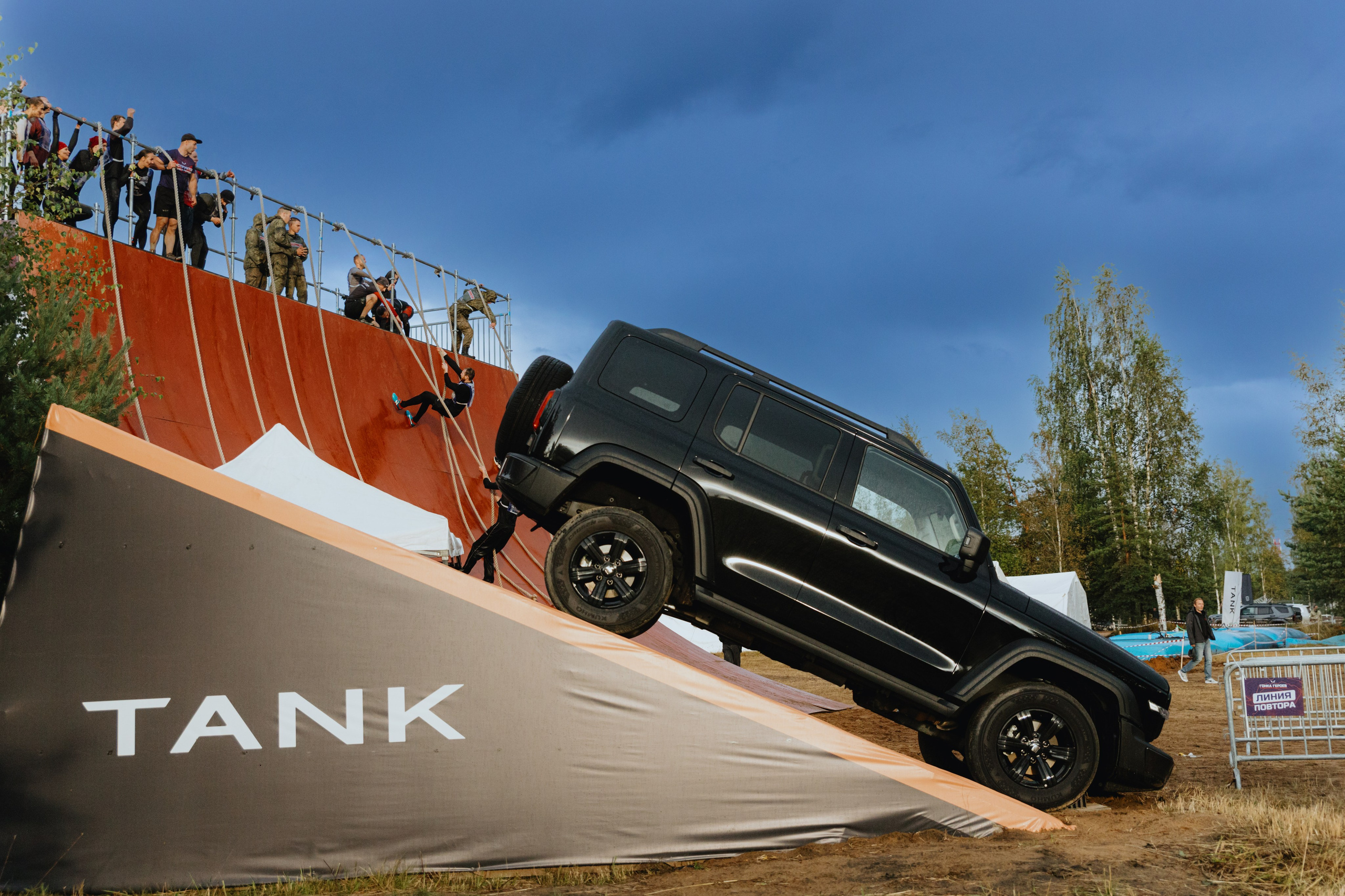 TANK на «Гонке Героев». Фотограф в Москве и Санкт-Петербурге Дарина