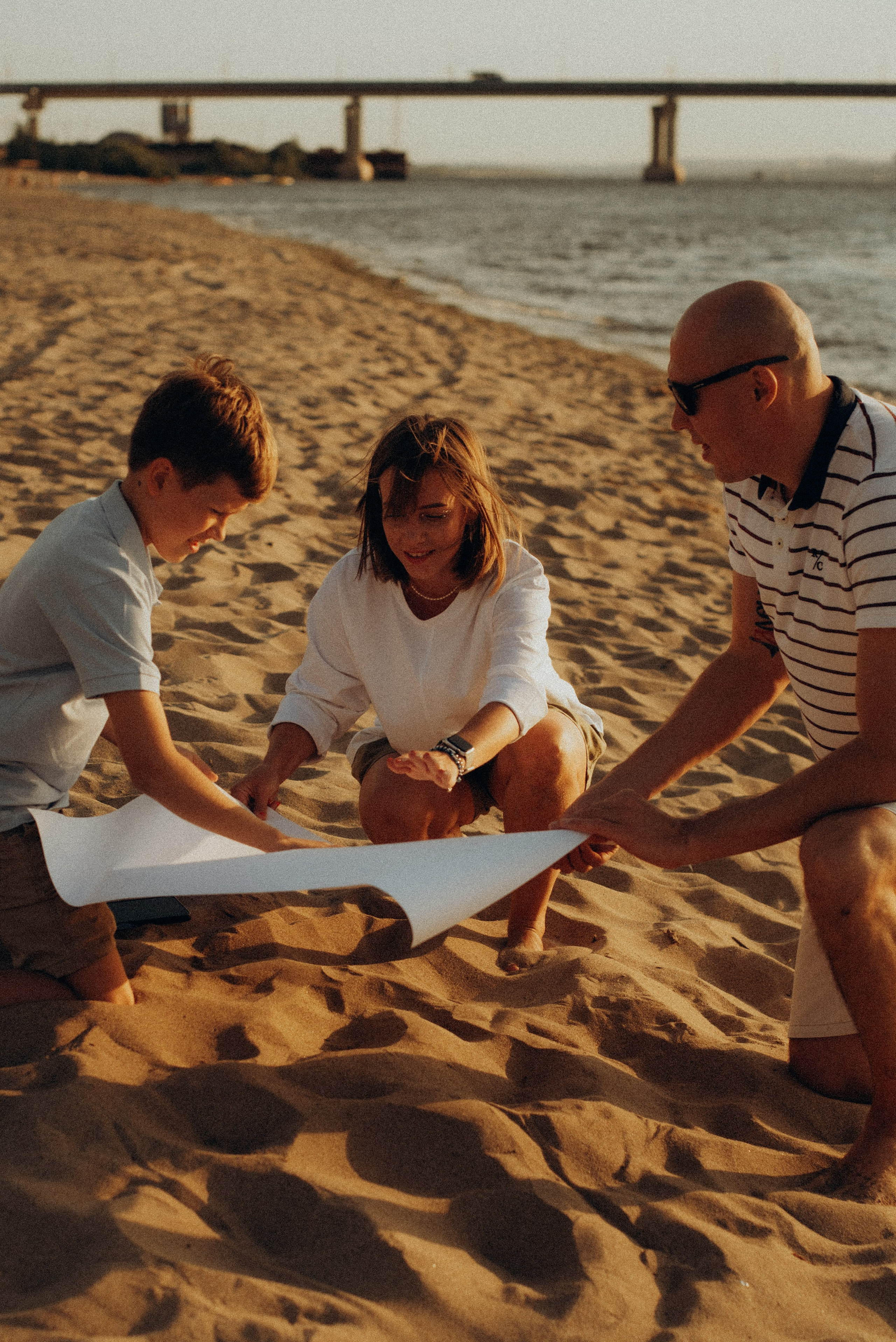 Вова, Лиза и Глеб