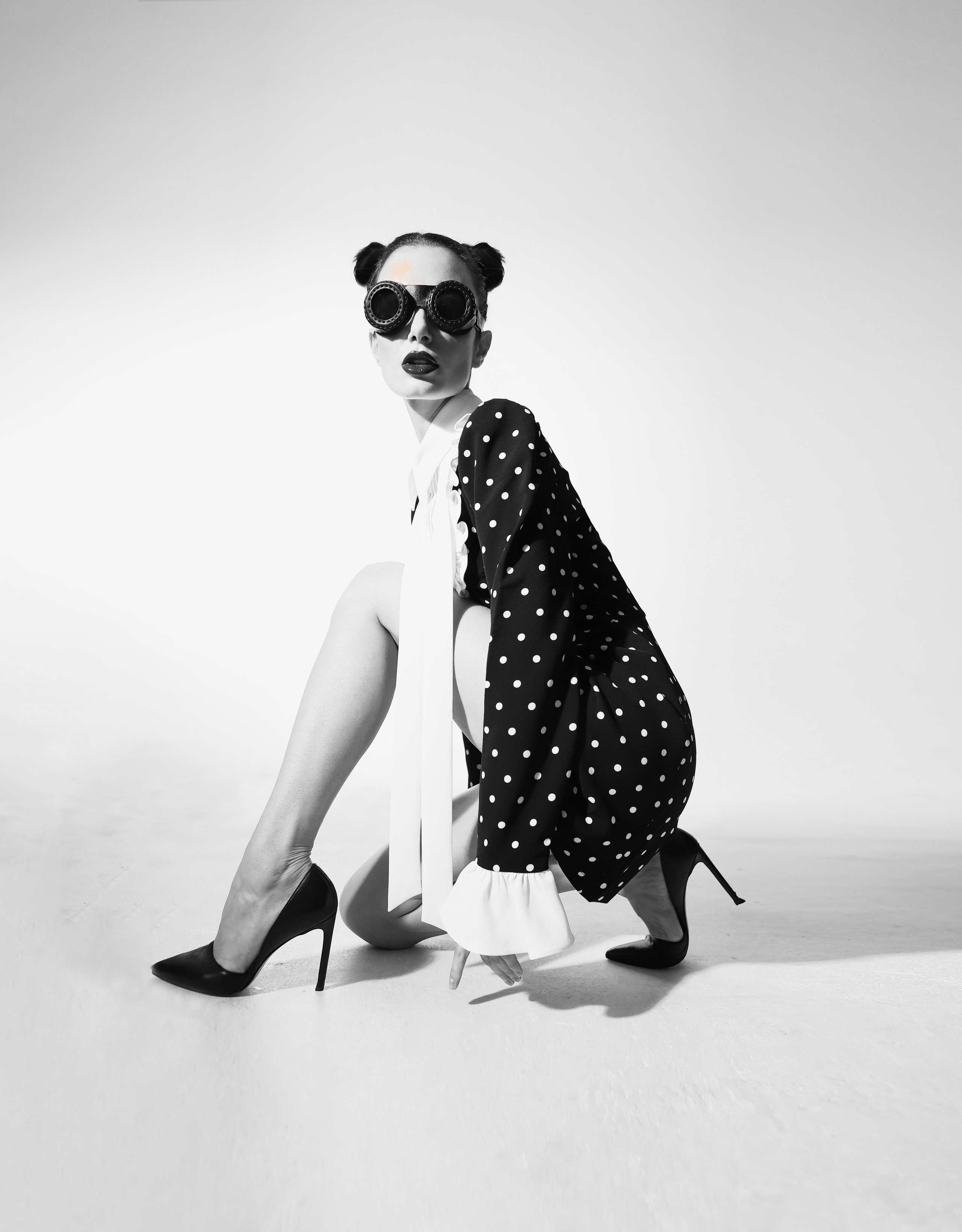 Steam-punk фотосессия в циклораме