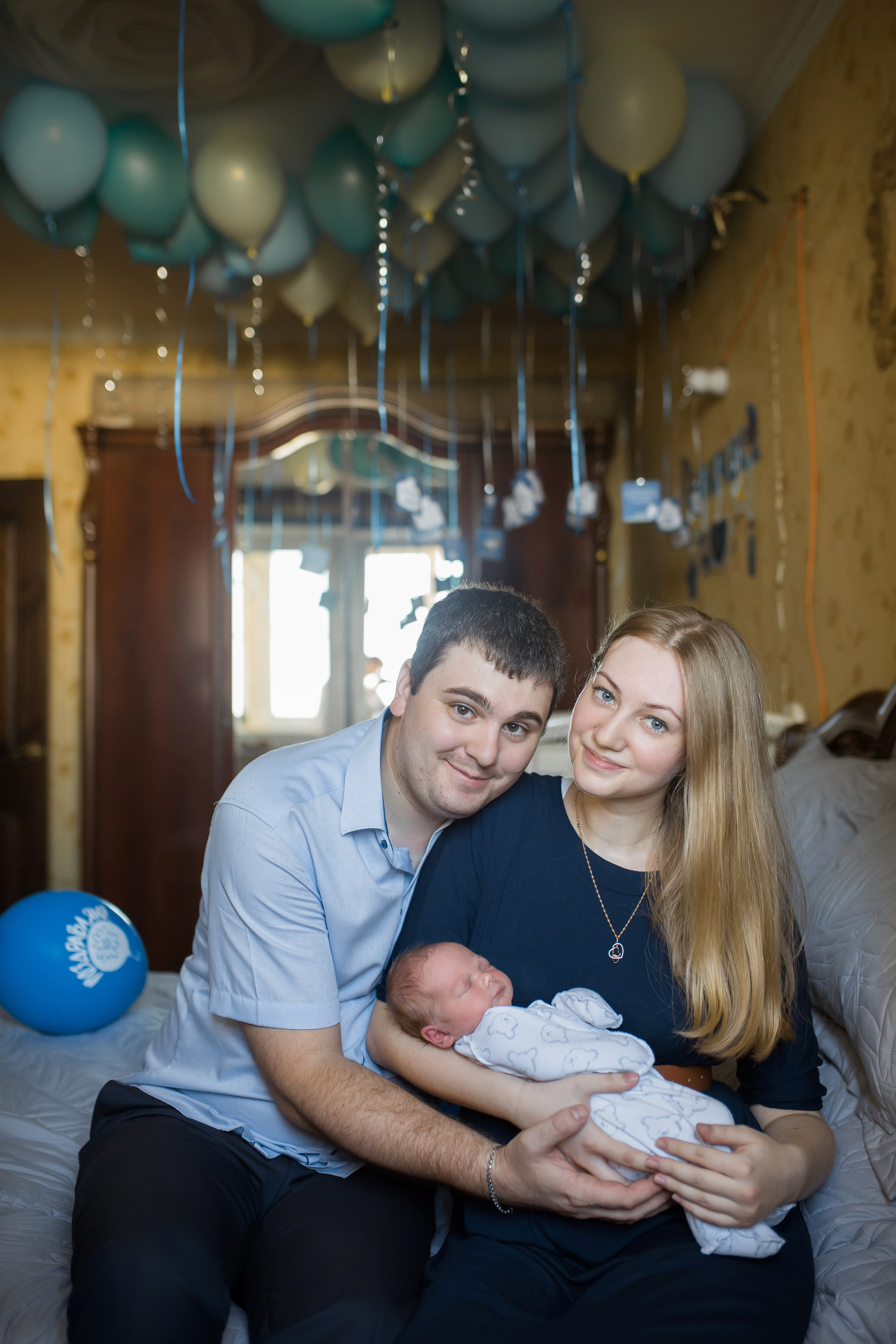 Выписка Владислава. Фотограф на Крещение, семейный фотограф в Москве