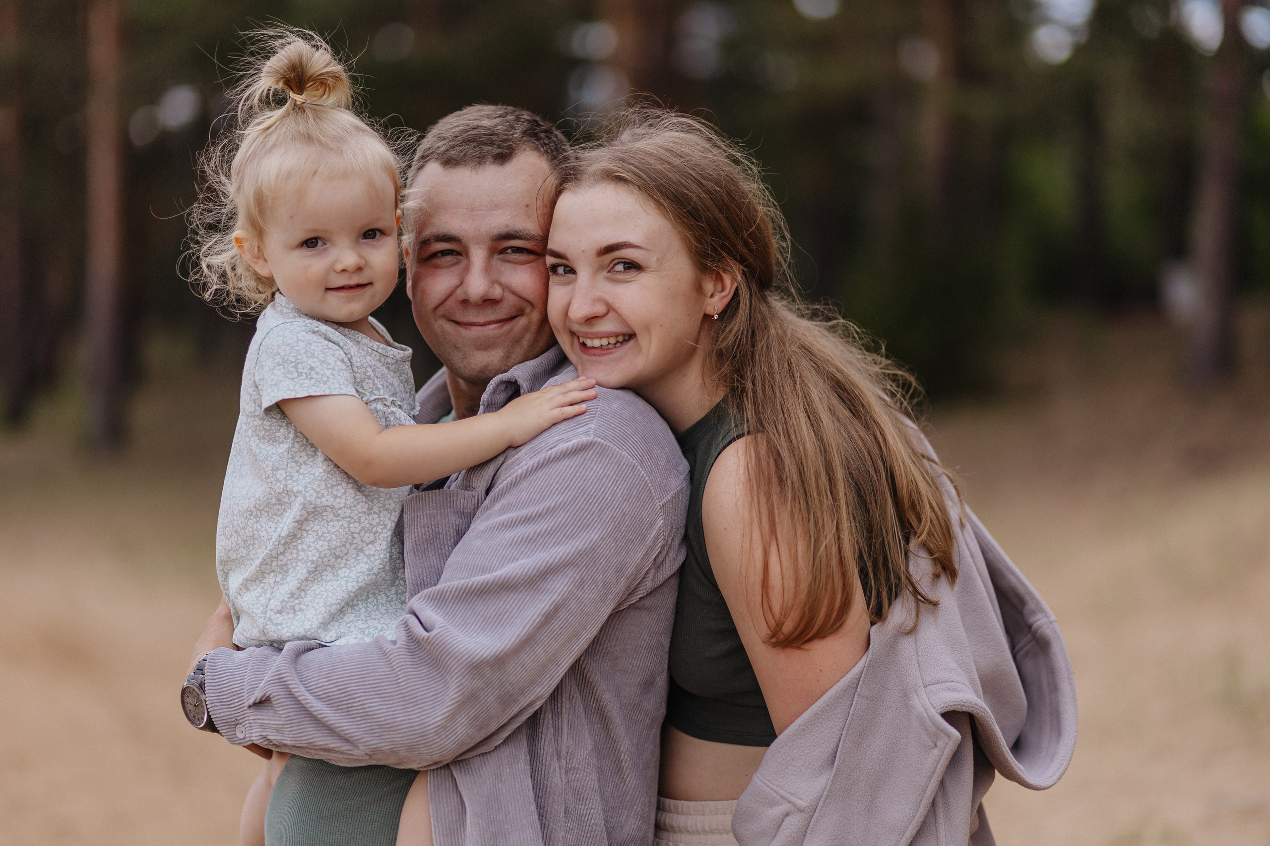 СЕМЕЙНАЯ / Гриша, Люда и Апполинария. Фотограф Лодейное Поле Екатерина Герасимова в Санкт-Петербурге и Лен. области