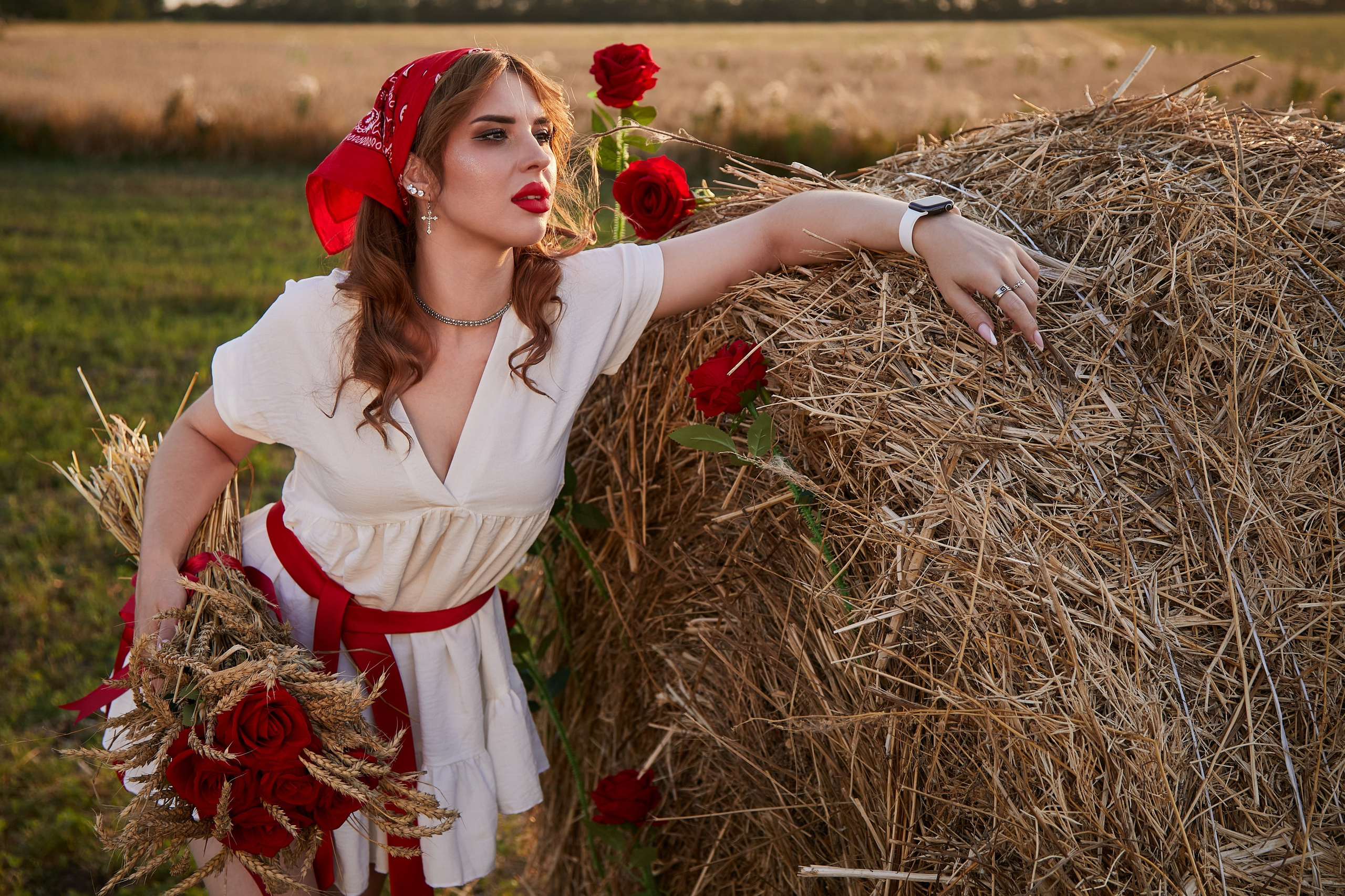 «Розы в соломе». Свадебный и креативный фотограф в ЮФО и МСК