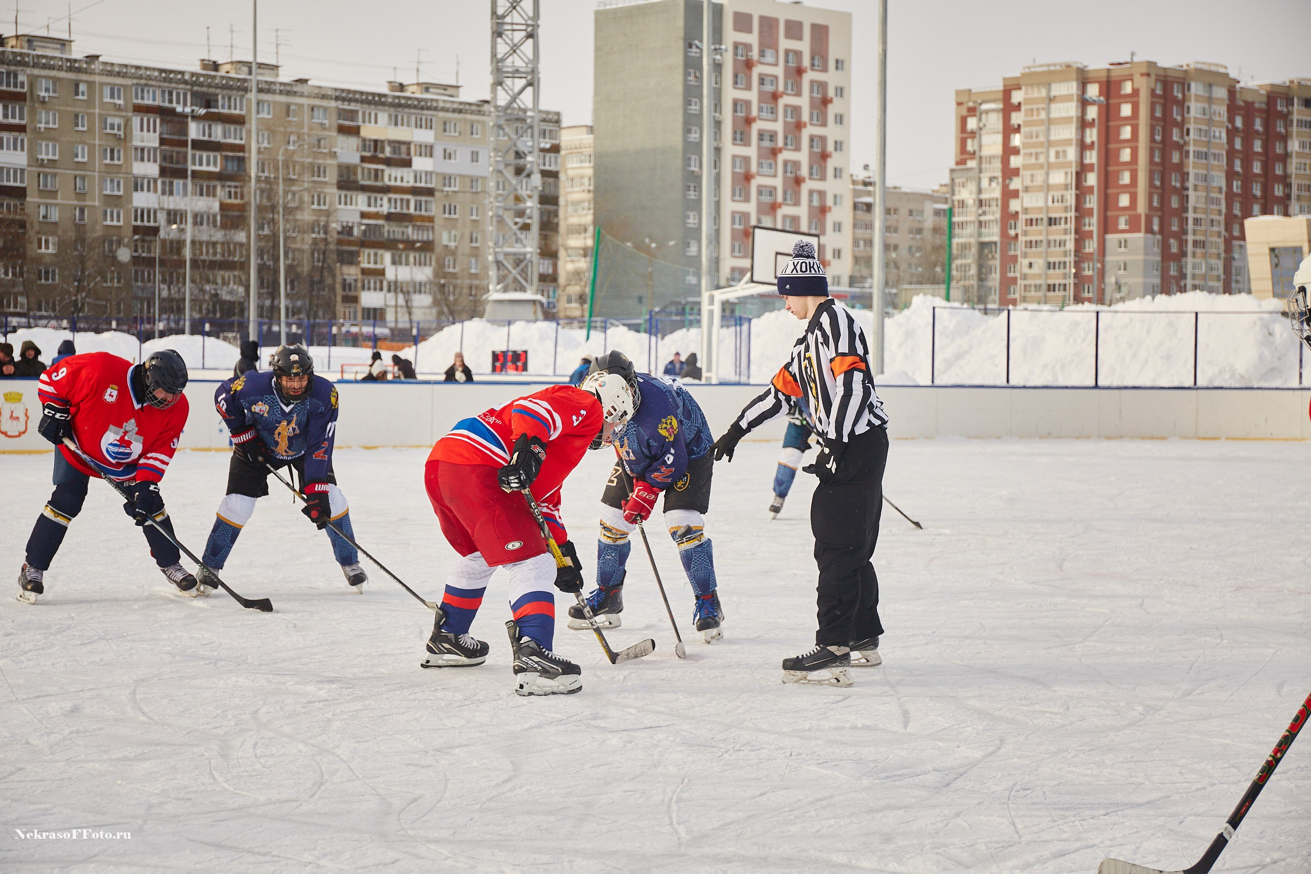 Турнир по хоккею «Русская классика» в рамках Офицерской хоккейной лиги. Спортивный фотограф Некрасов Денис
