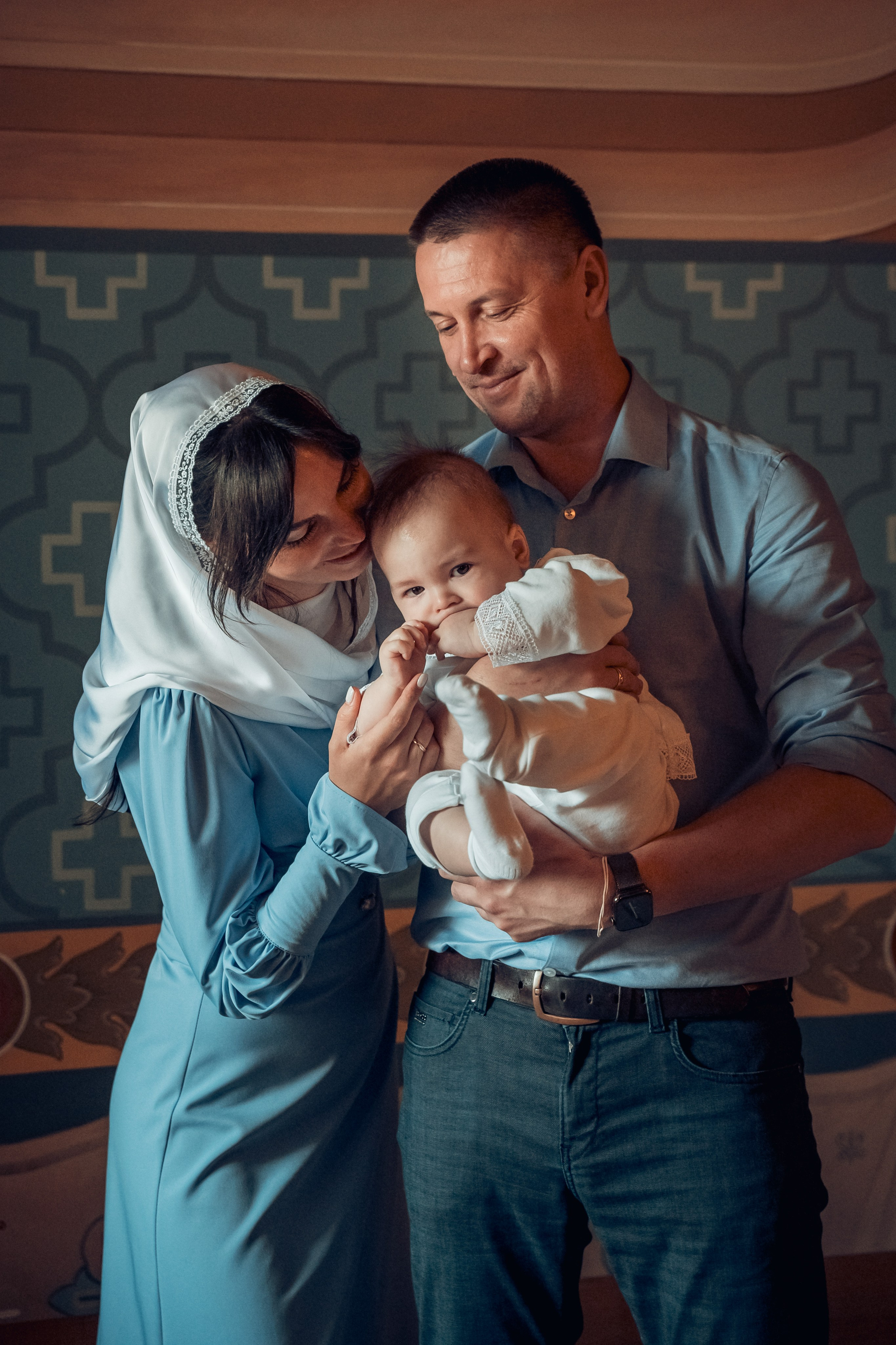 Крещение Михаила, Свято-Троицкий кафедральный собор, г. Саратов. Семейный фотограф в Саратове