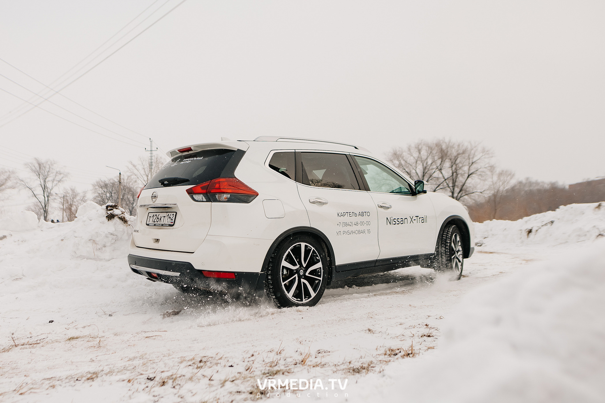 Зимний тест-драйв «Mitsubishi»