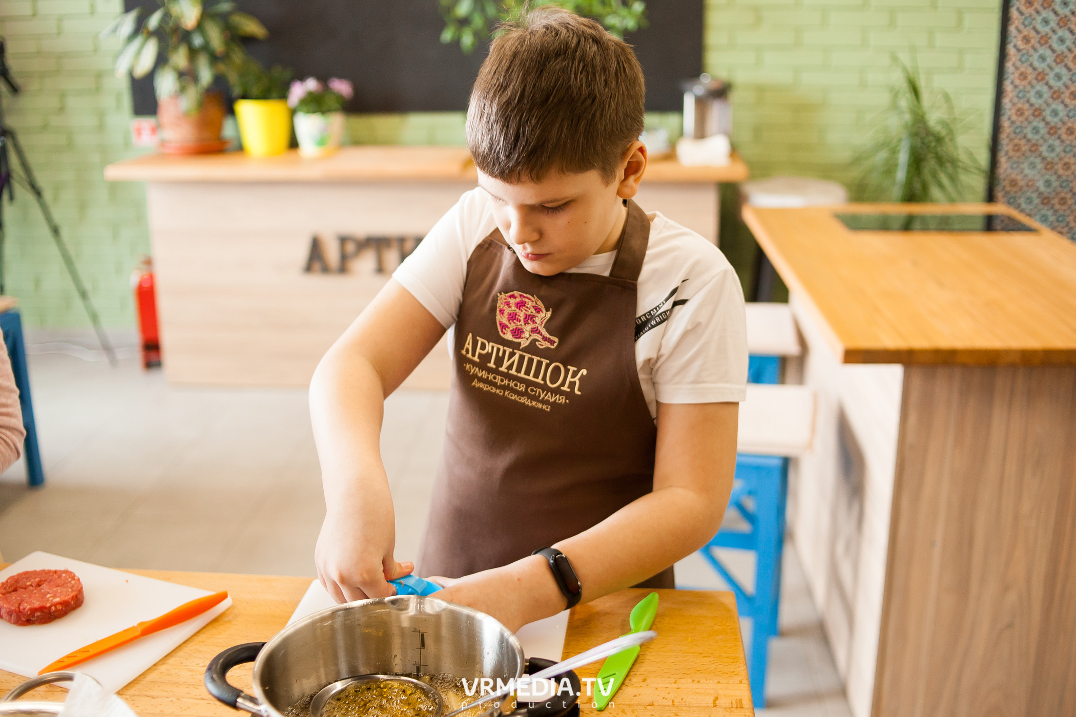 День рождения Марии в кулинарной студии «Артишок»