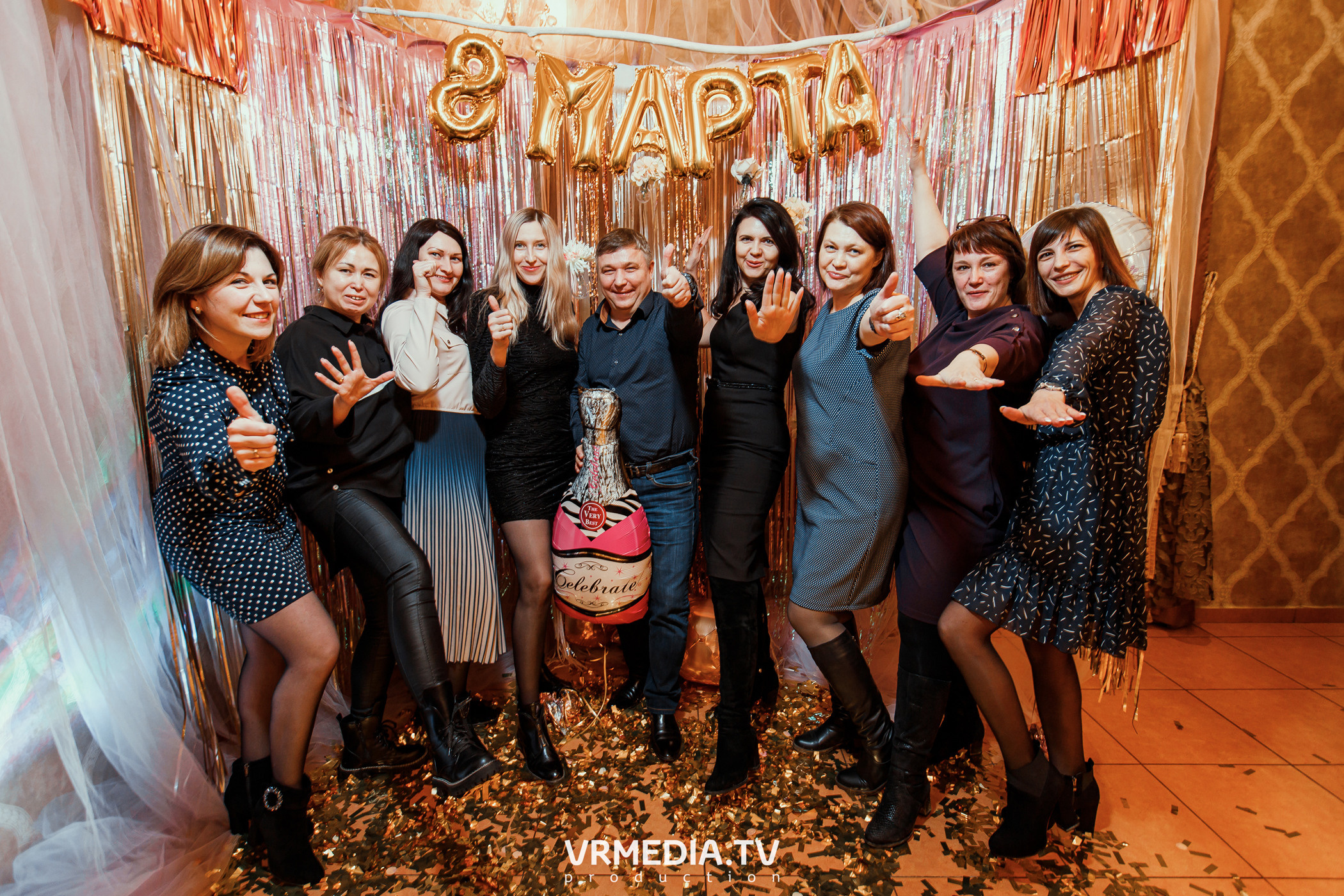 Международный женский день в РК «Лазурный Берег»