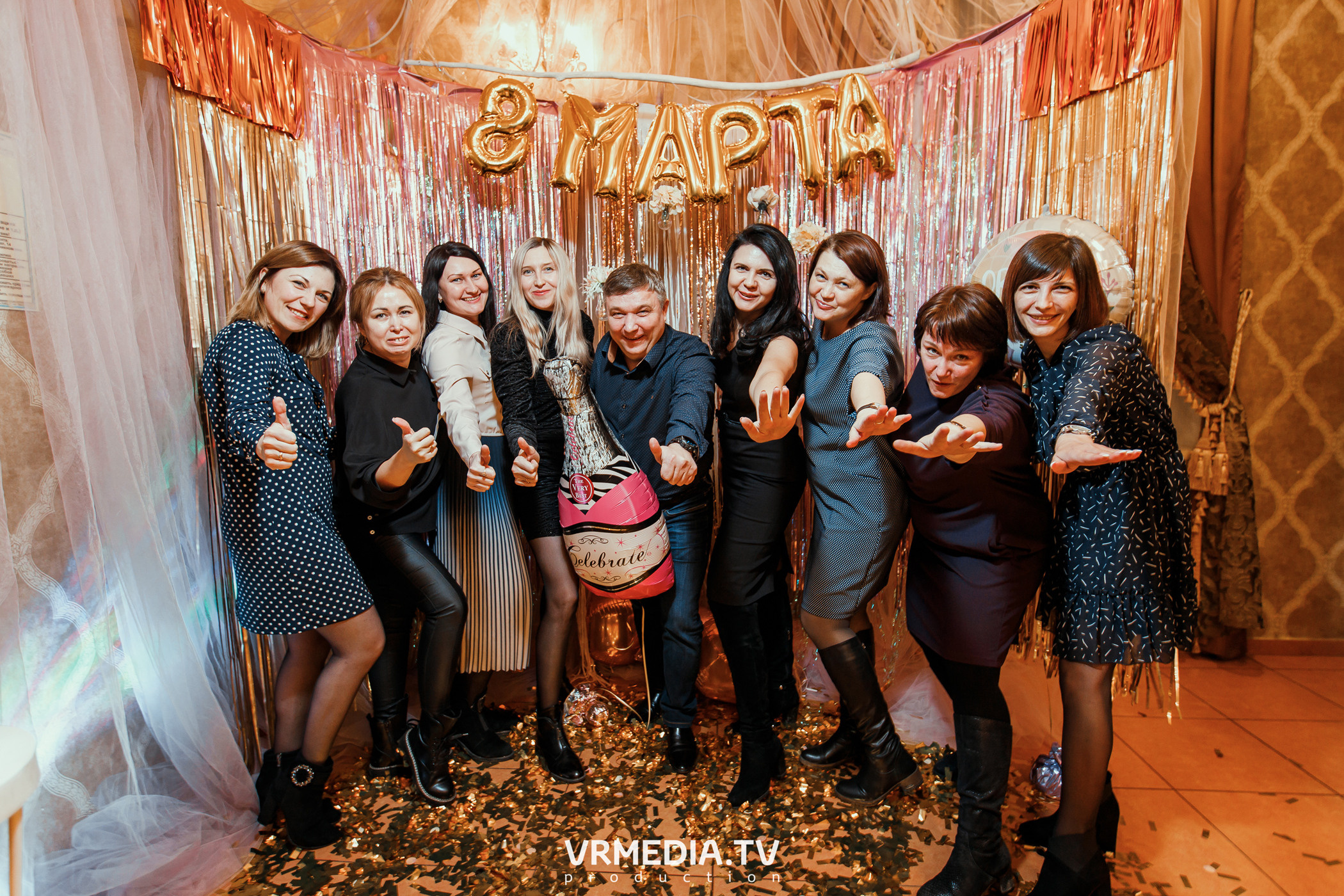 Международный женский день в РК «Лазурный Берег»