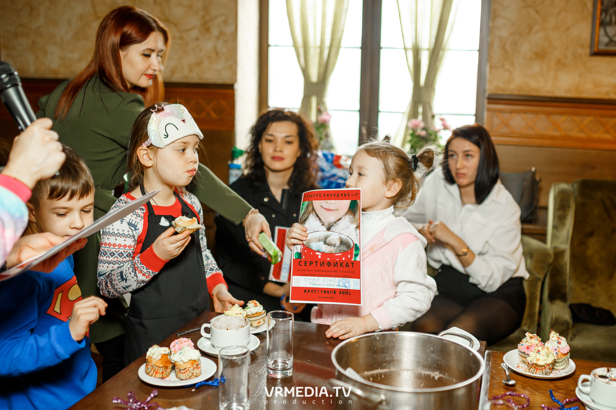 Детский мастер-класс в «Villaggio»