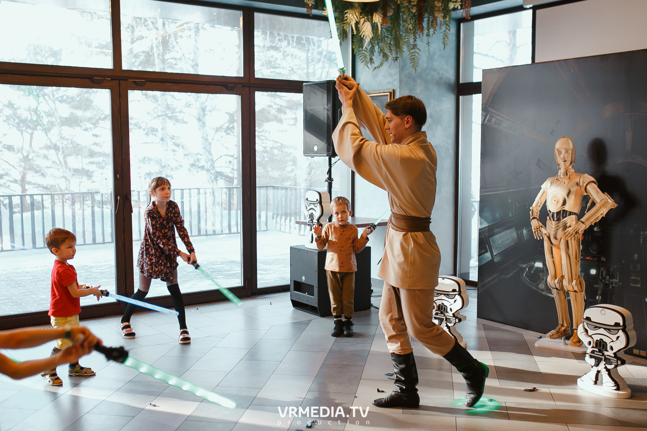 Детский праздник в эко-отеле «Лукоморье»