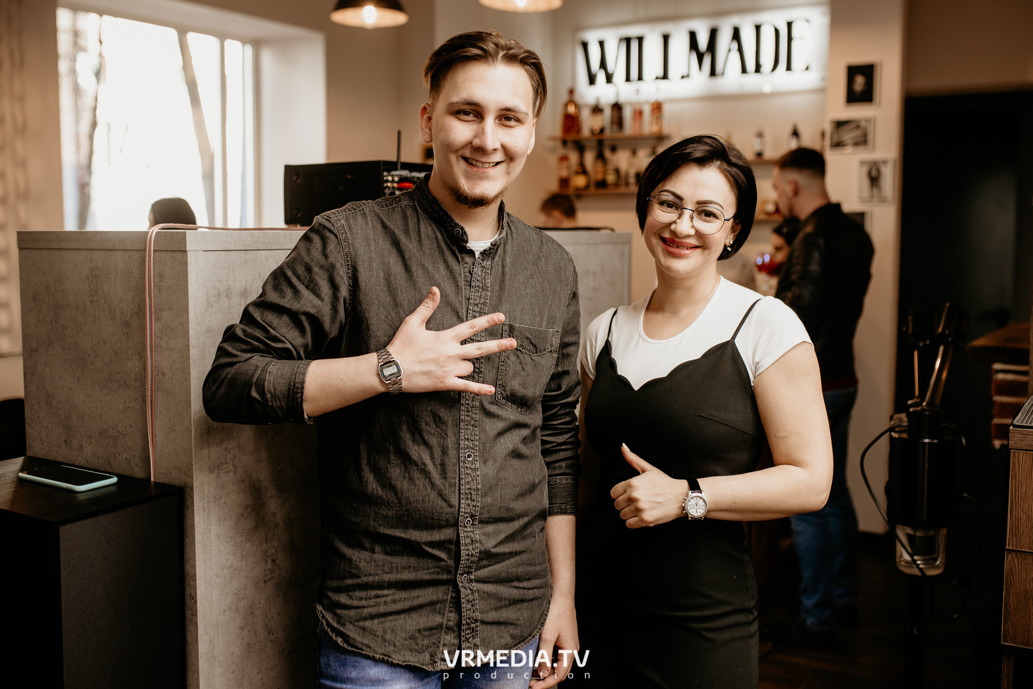 Открытие барбершопа «WILLMADE»