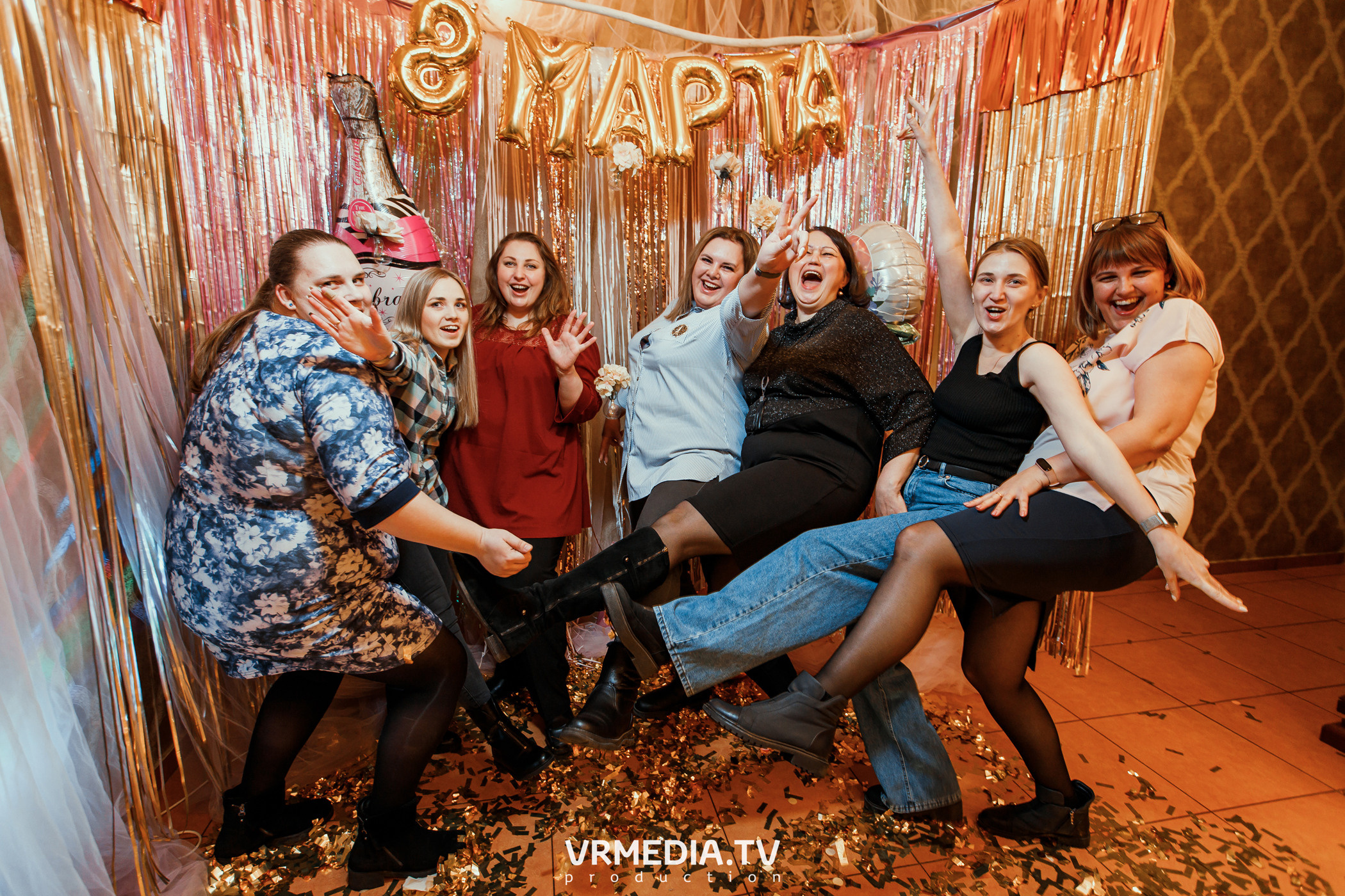 Международный женский день в РК «Лазурный Берег»