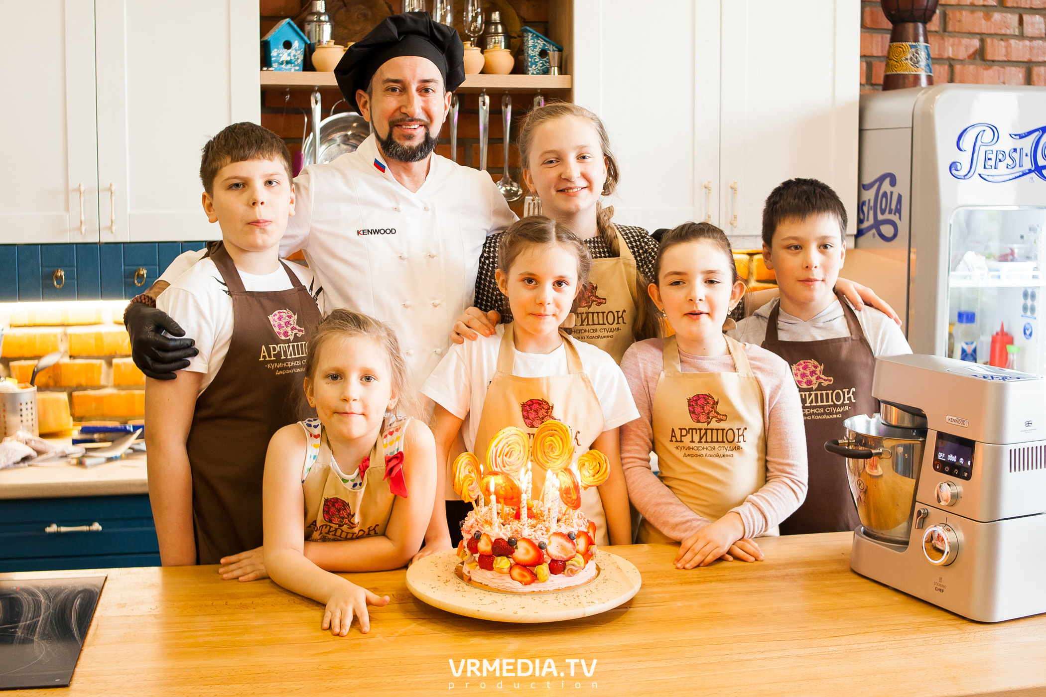 День рождения Марии в кулинарной студии «Артишок»