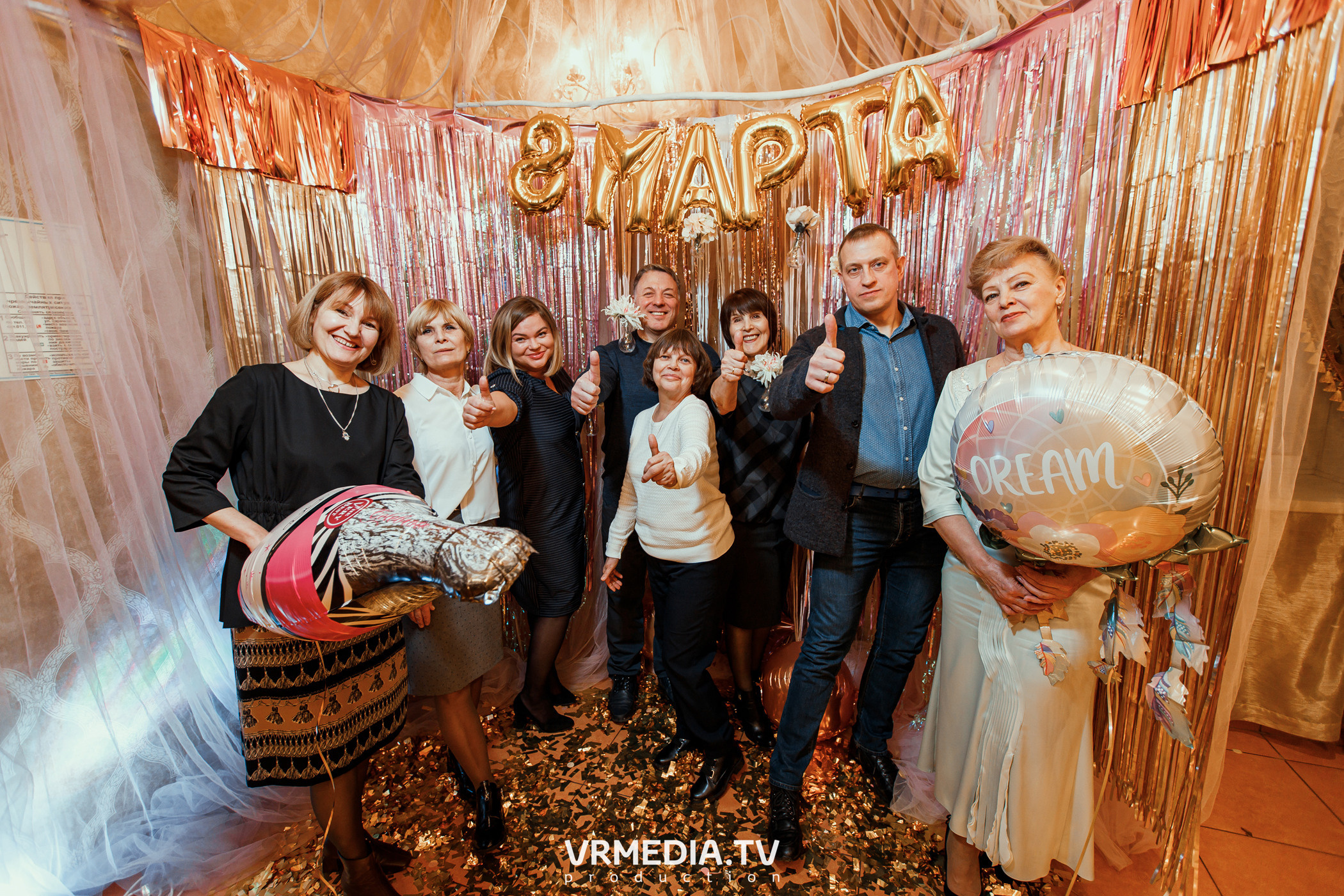 Международный женский день в РК «Лазурный Берег»