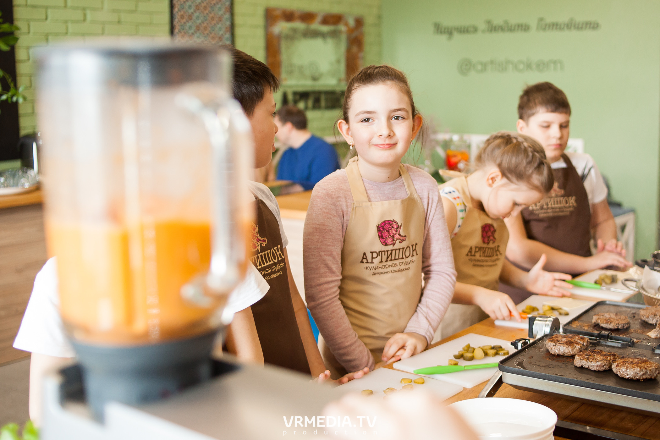 День рождения Марии в кулинарной студии «Артишок»
