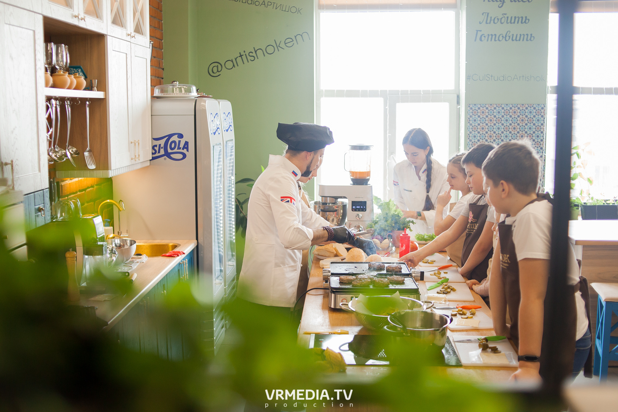 День рождения Марии в кулинарной студии «Артишок»