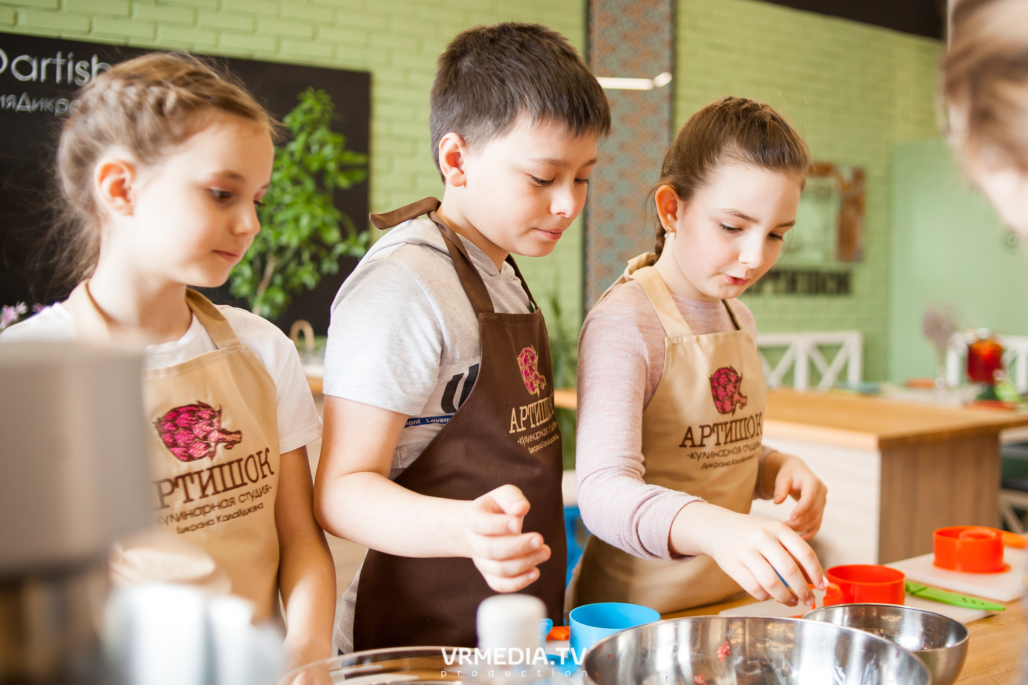 День рождения Марии в кулинарной студии «Артишок»