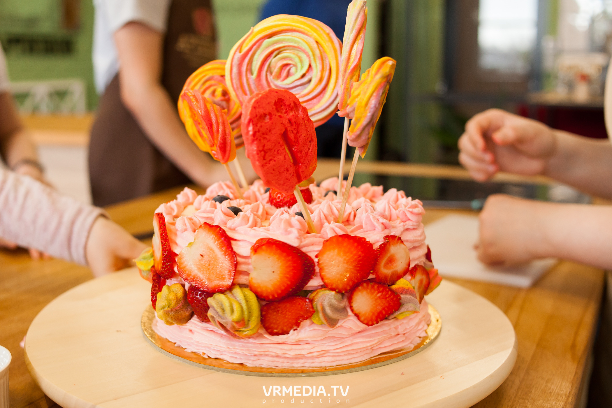 День рождения Марии в кулинарной студии «Артишок»