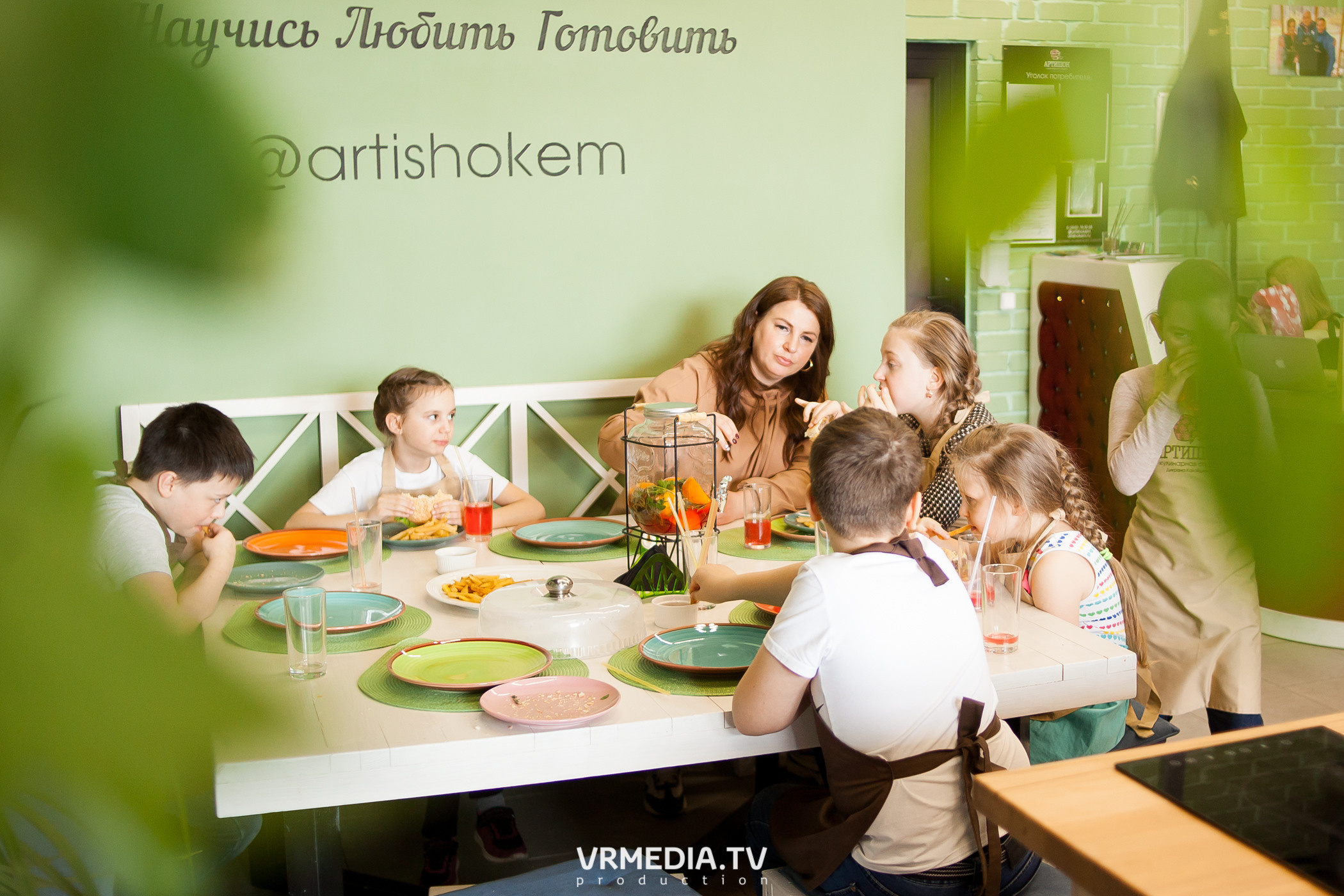 День рождения Марии в кулинарной студии «Артишок»