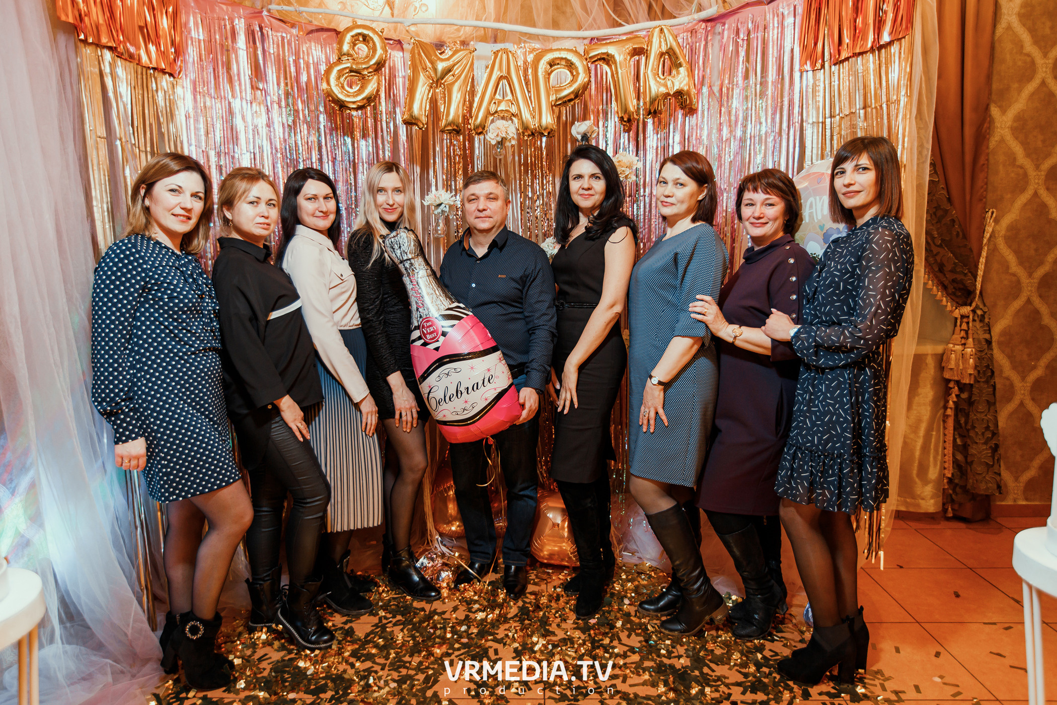 Международный женский день в РК «Лазурный Берег»