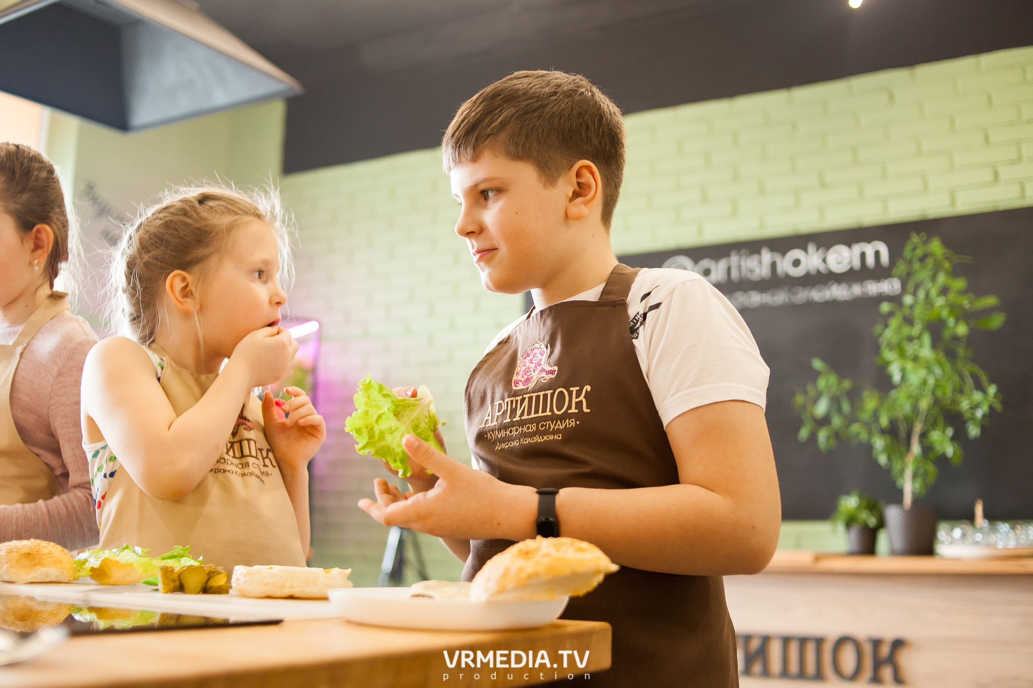 День рождения Марии в кулинарной студии «Артишок»