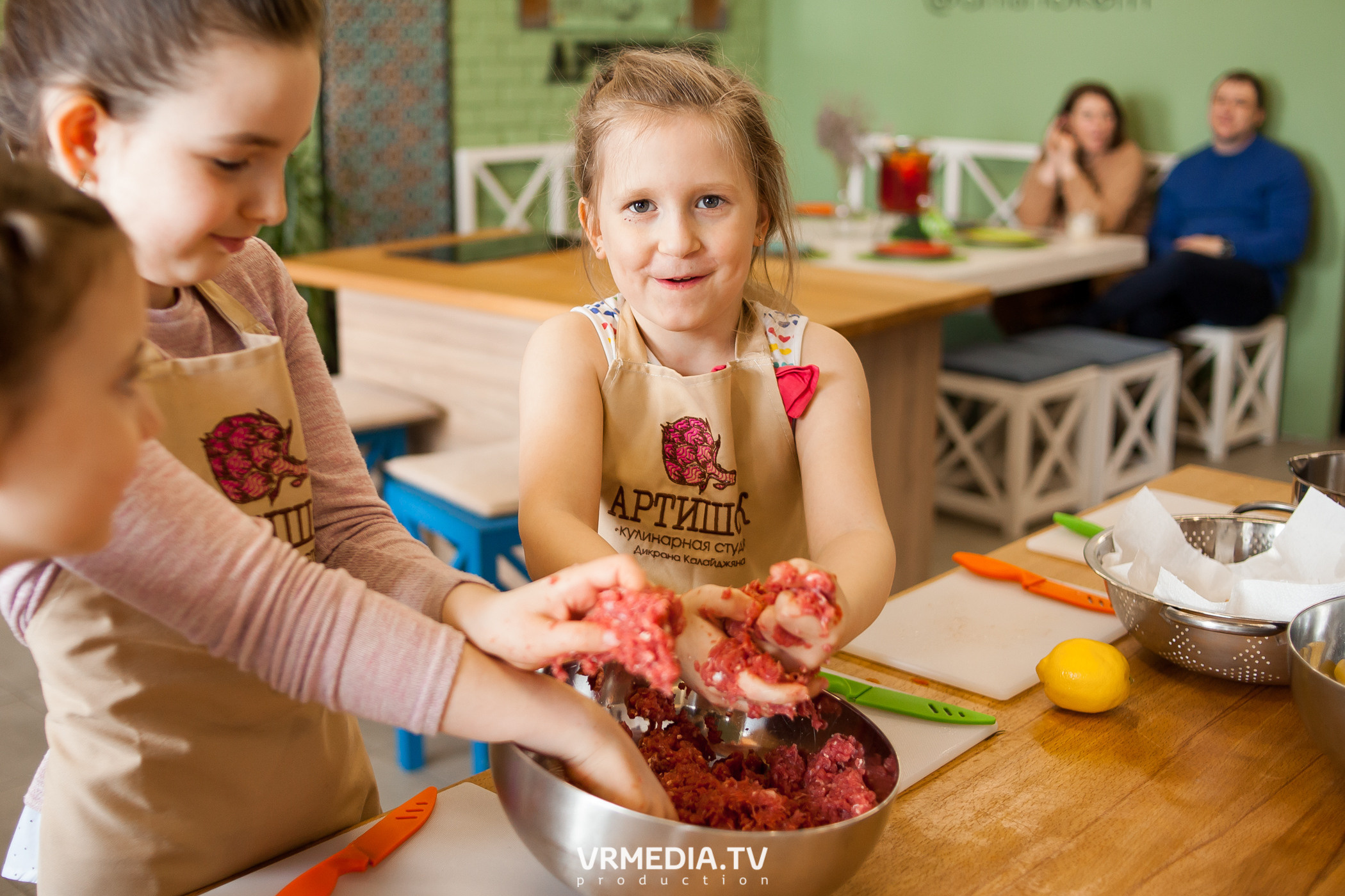 День рождения Марии в кулинарной студии «Артишок»