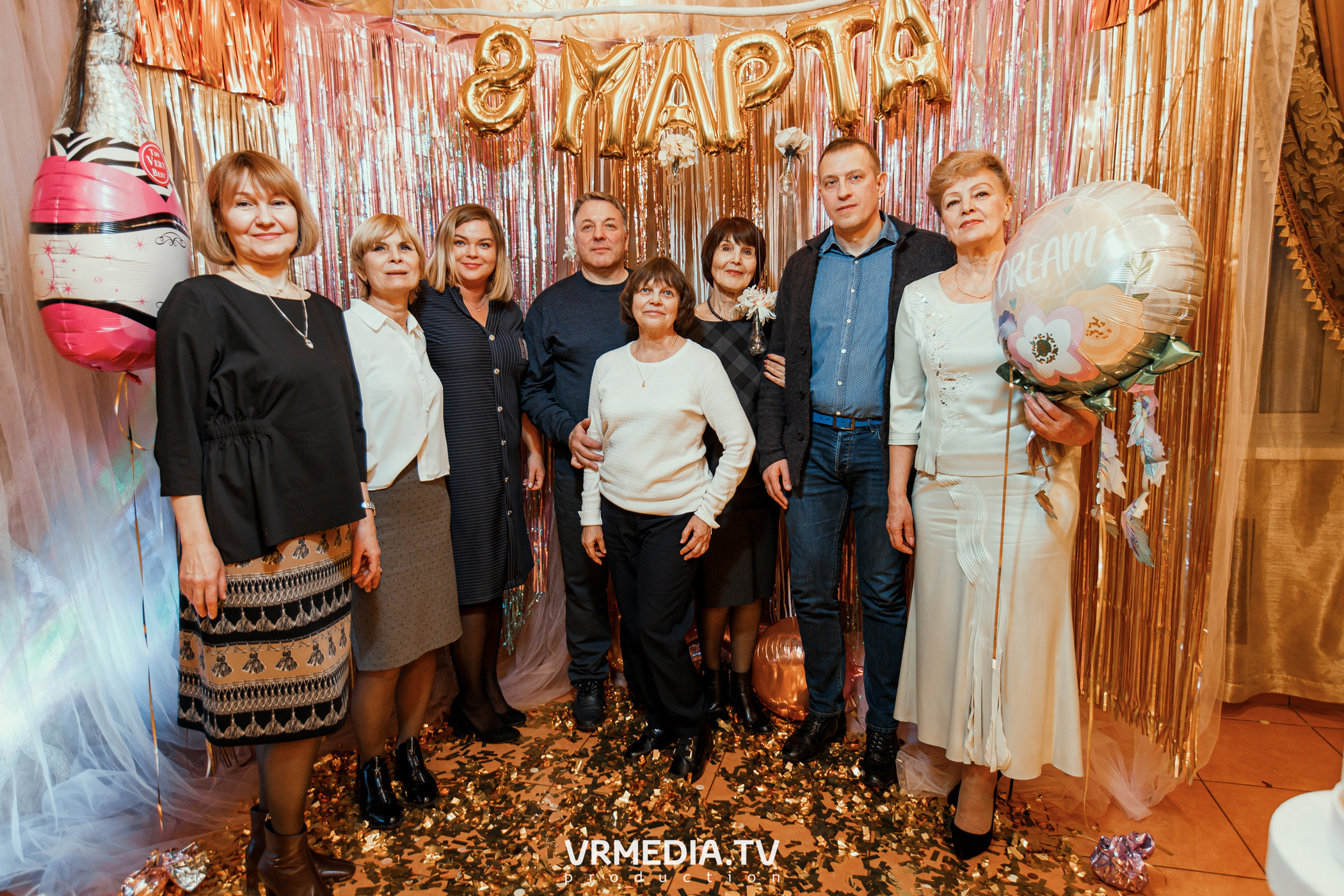 Международный женский день в РК «Лазурный Берег»