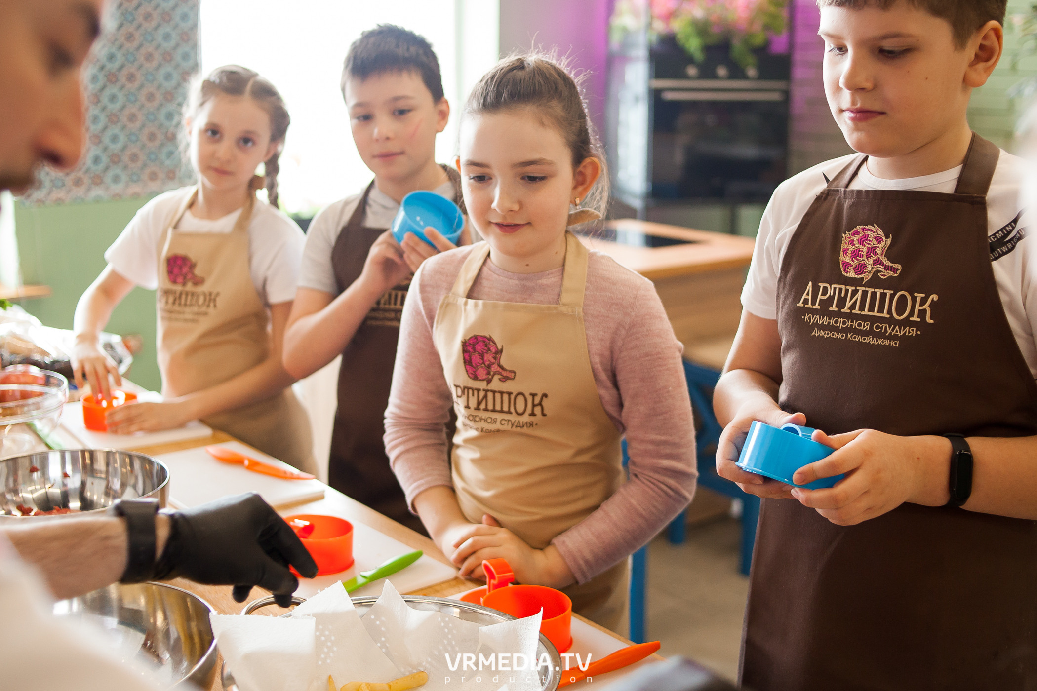 День рождения Марии в кулинарной студии «Артишок»