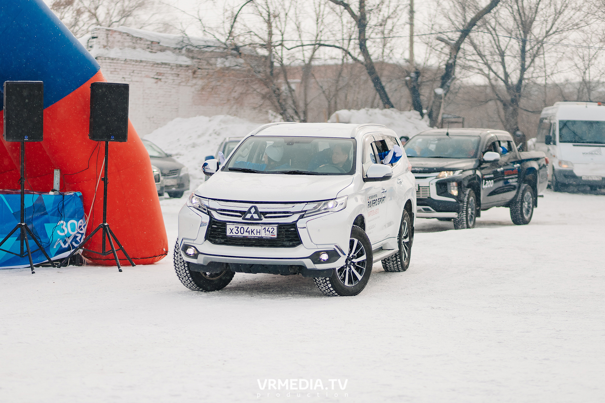 Зимний тест-драйв «Mitsubishi»