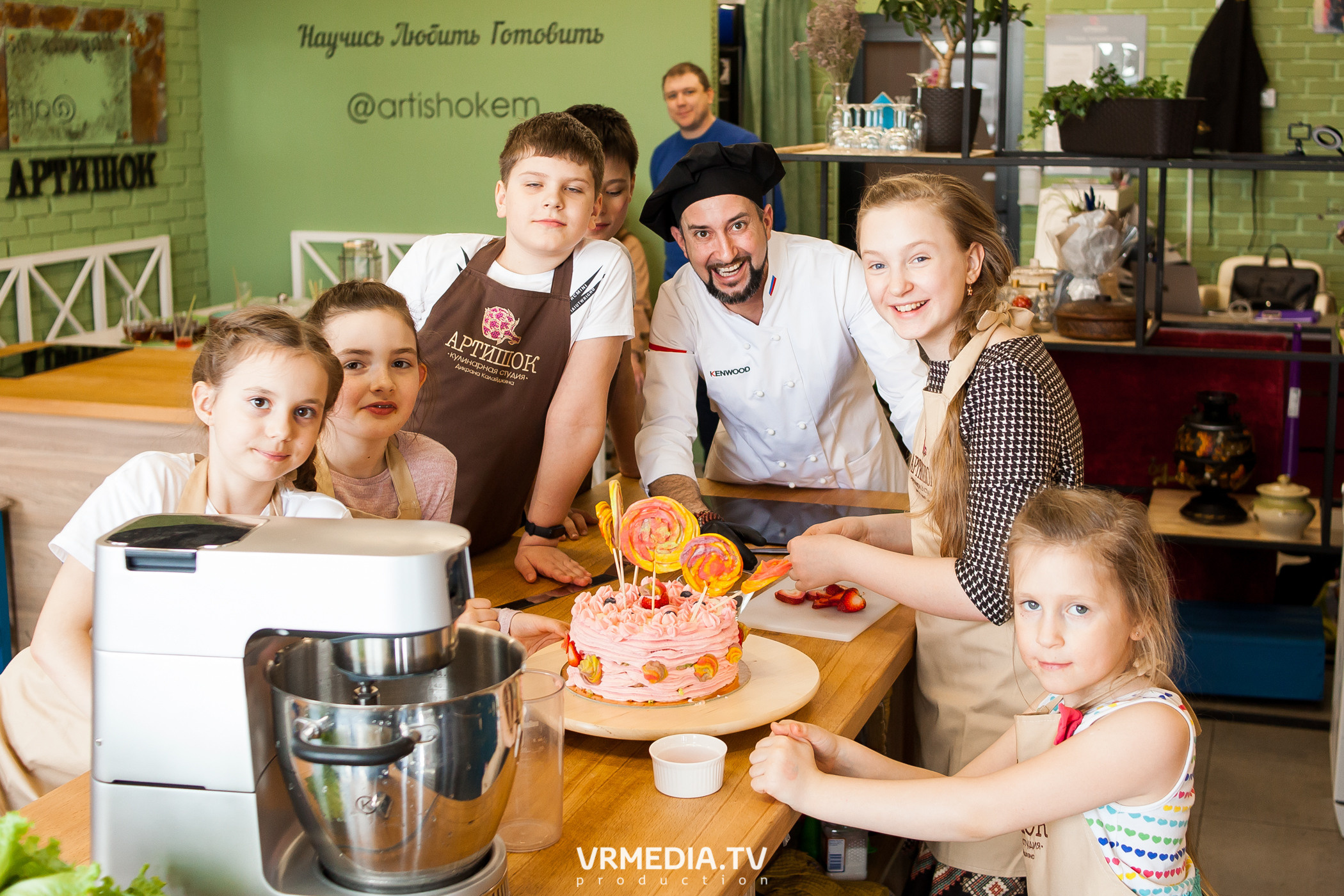 День рождения Марии в кулинарной студии «Артишок»