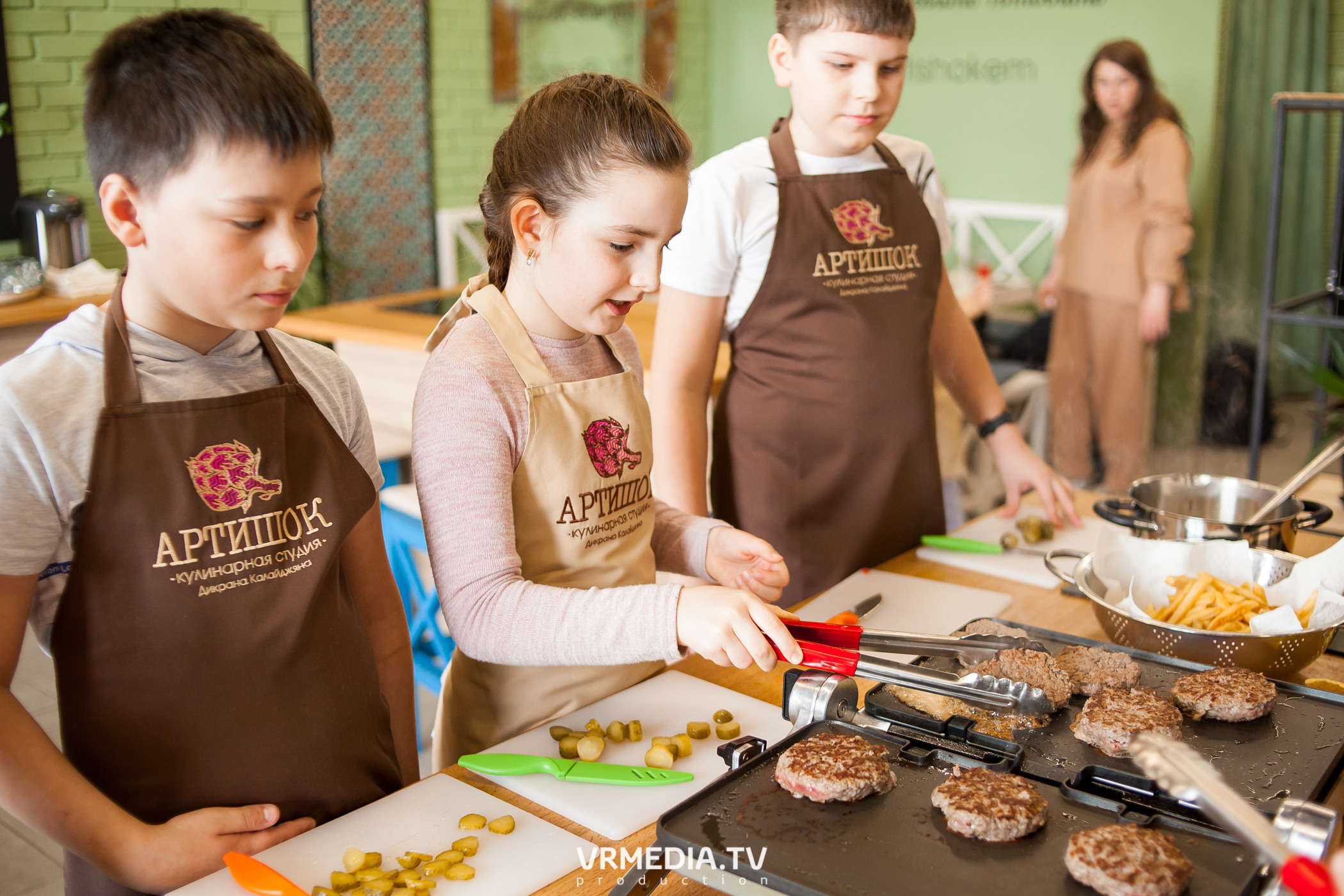 День рождения Марии в кулинарной студии «Артишок»