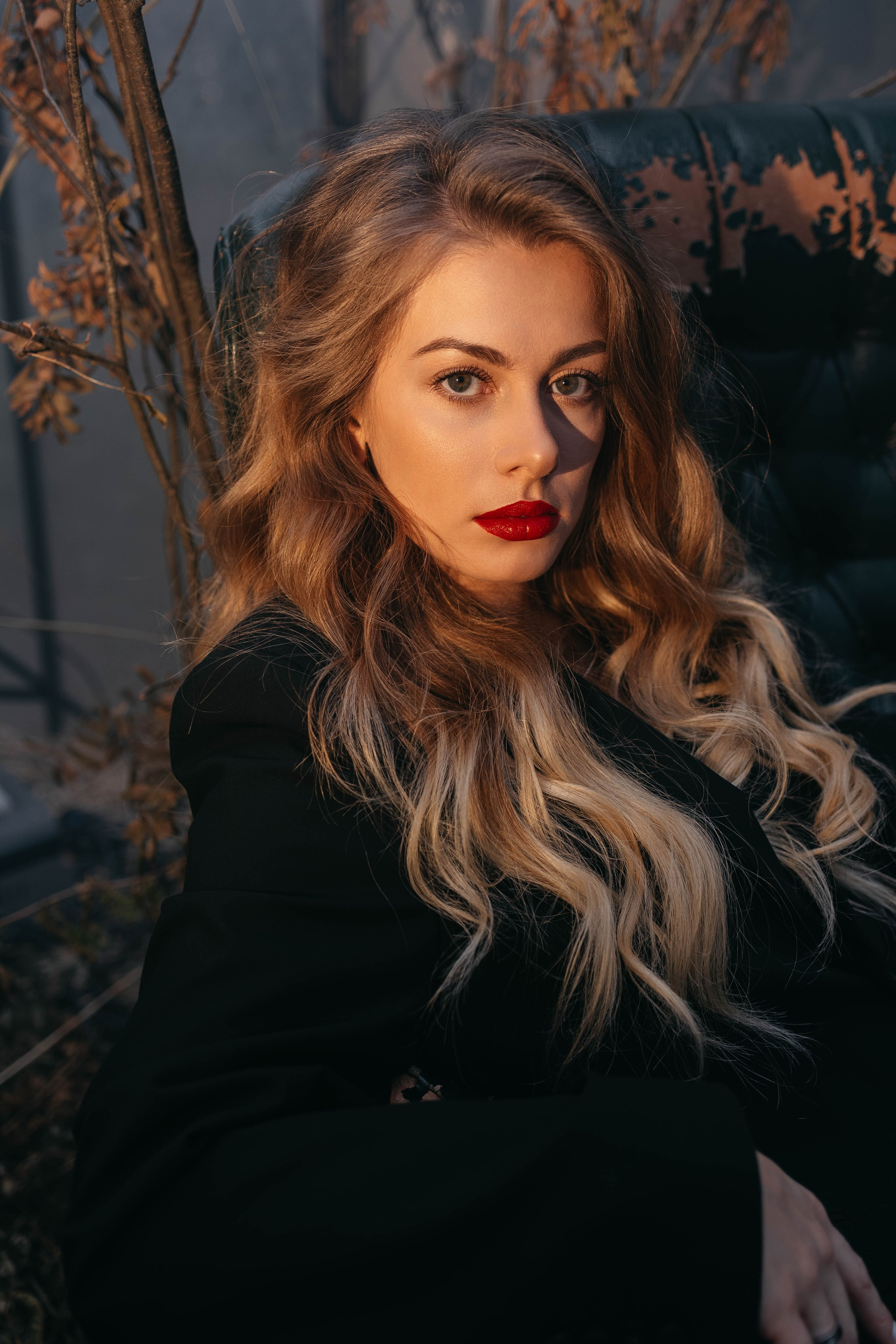 Ира в оранжереи. Фотограф в Твери Лагодная Яна