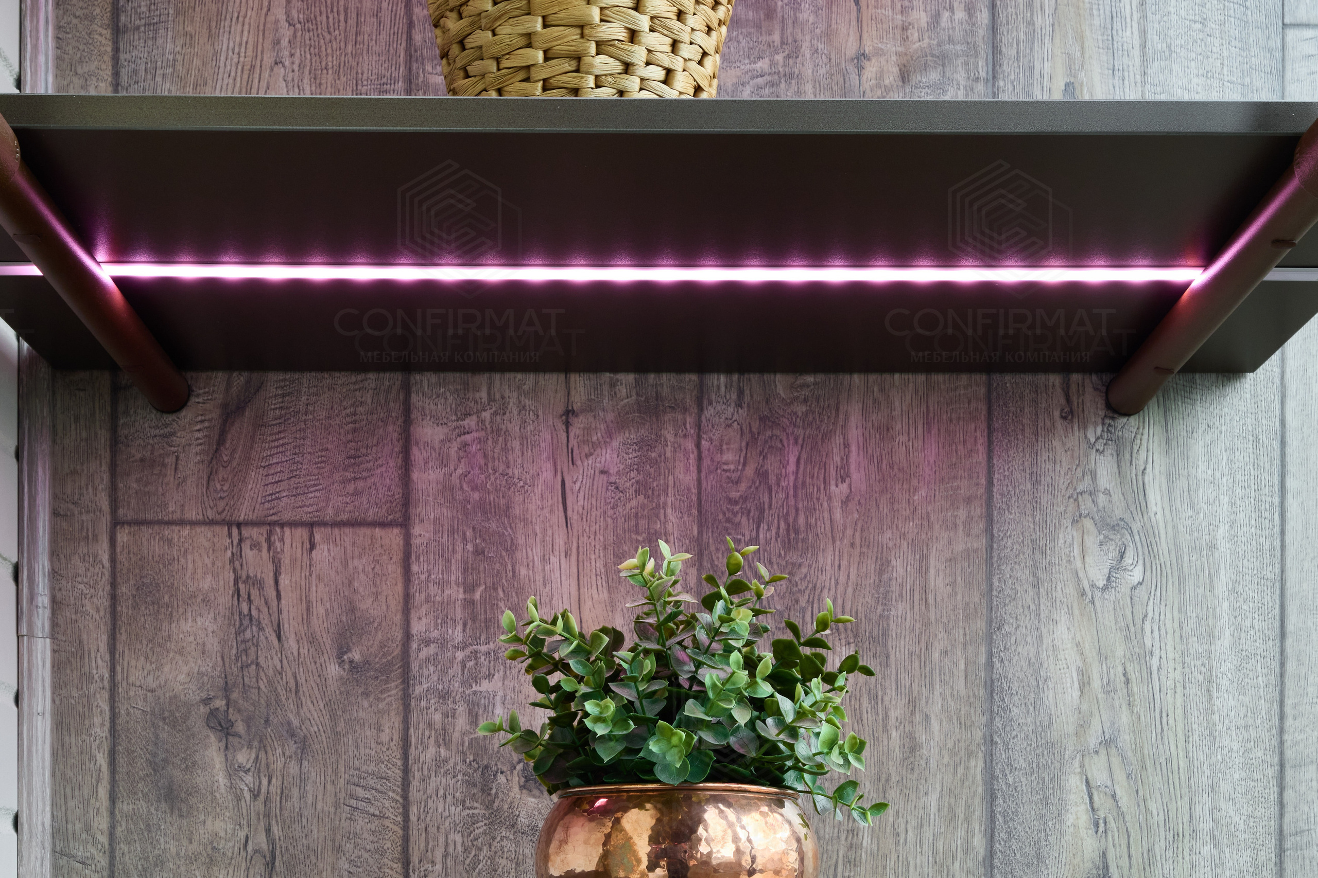 Стеллажная система в стиле лофт. Мебель на заказ