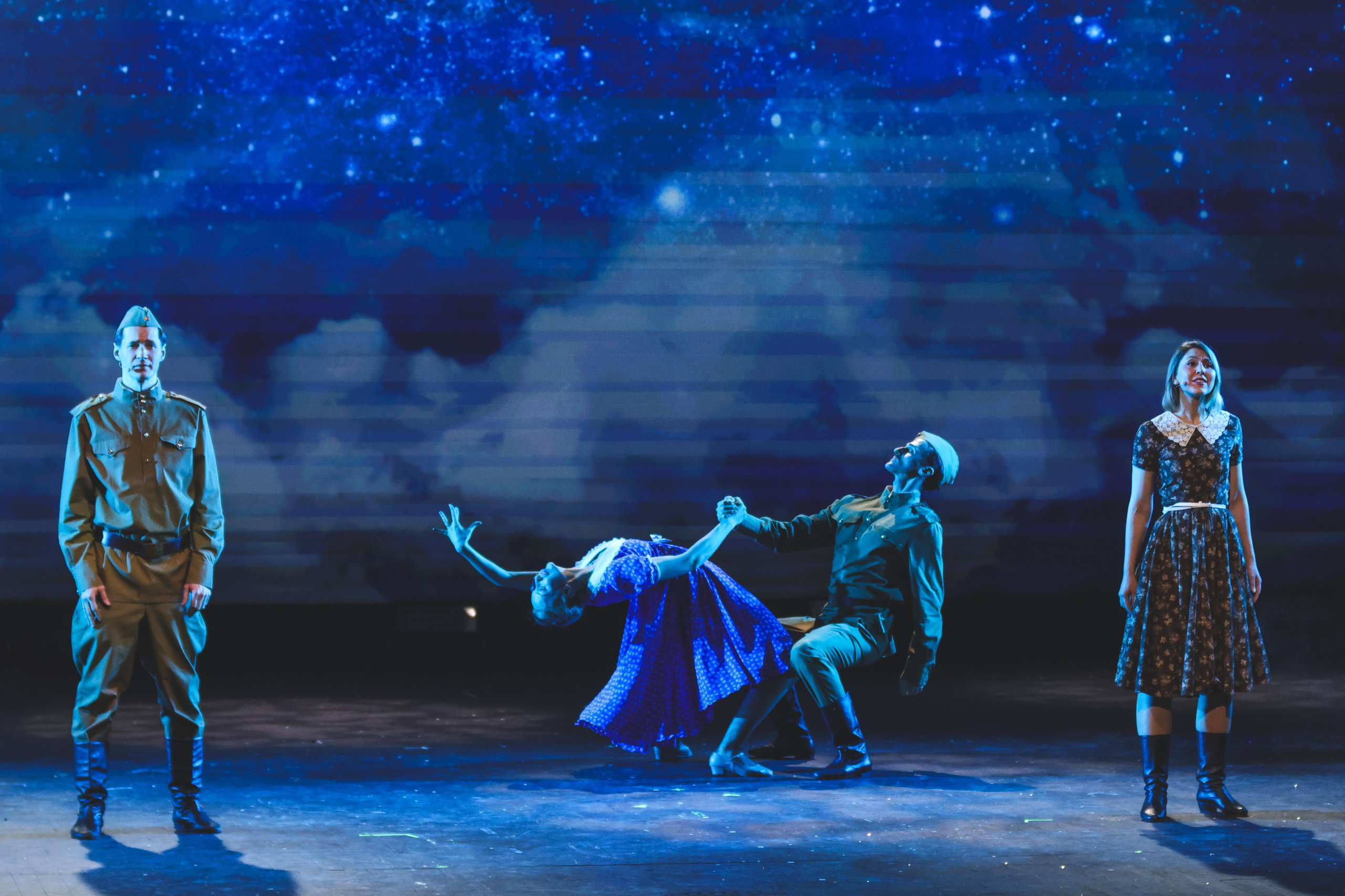 Василий Теркин, театр «Русская песня». Фотограф Ольга Махалова — Санкт-Петербург, Москва, Нижний Новгород