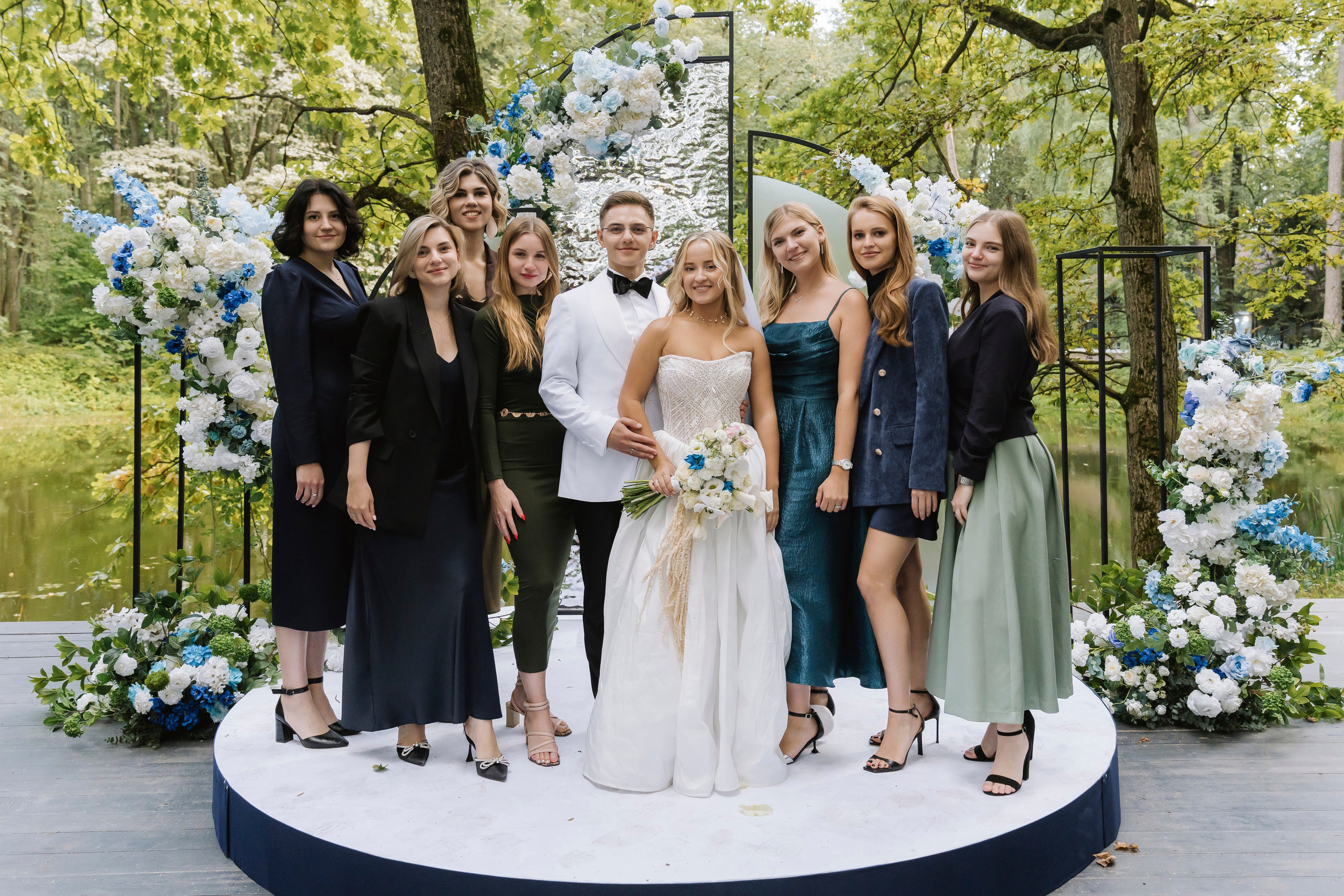 Свадьба Романа и Полины. Свадебный фотограф в Москве Яна Деньгина