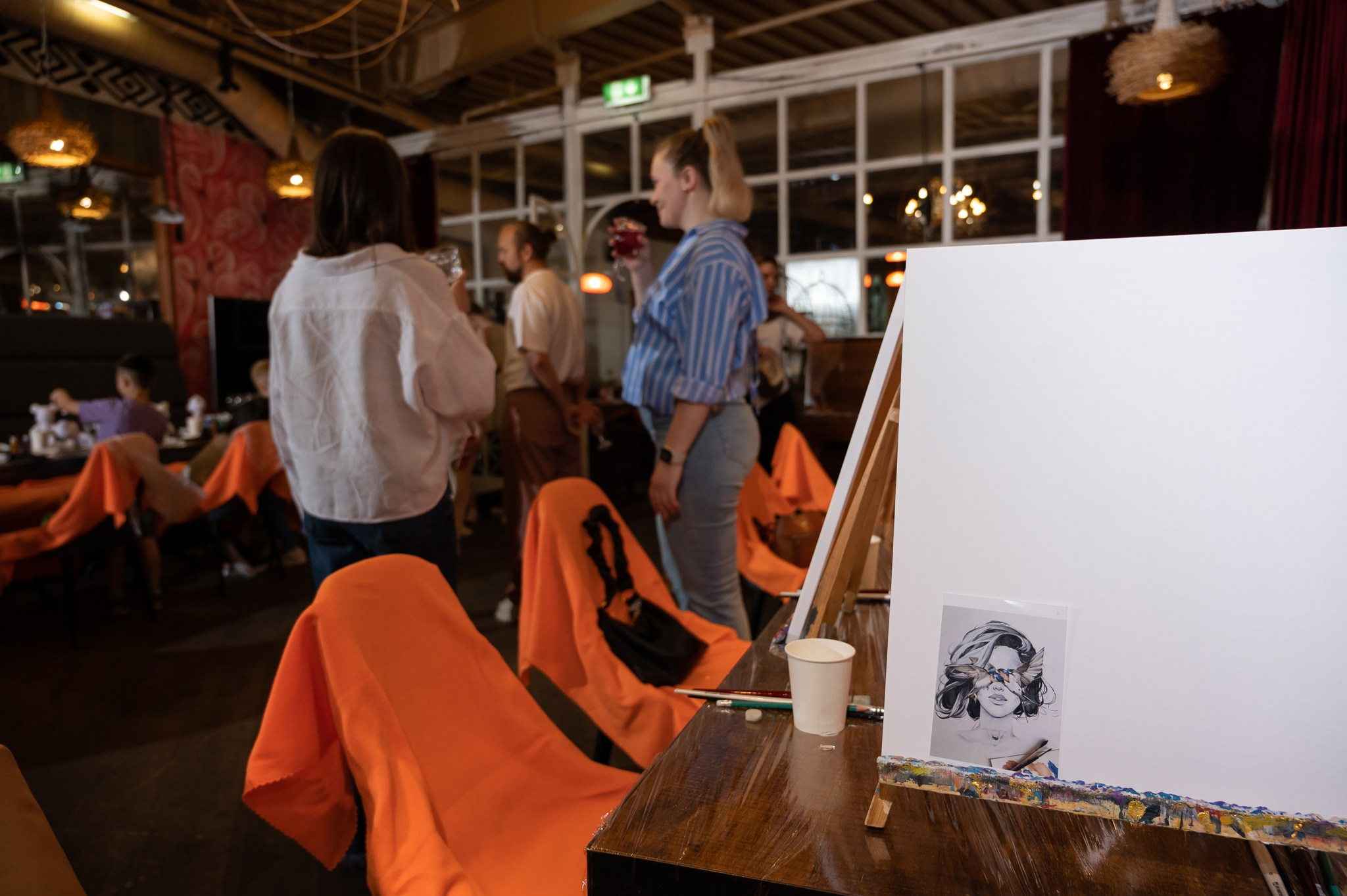 Творчество в ресторане Большая кухня. Свадебный и семейный фотограф из Санкт-Петербурга Климов Анатолий