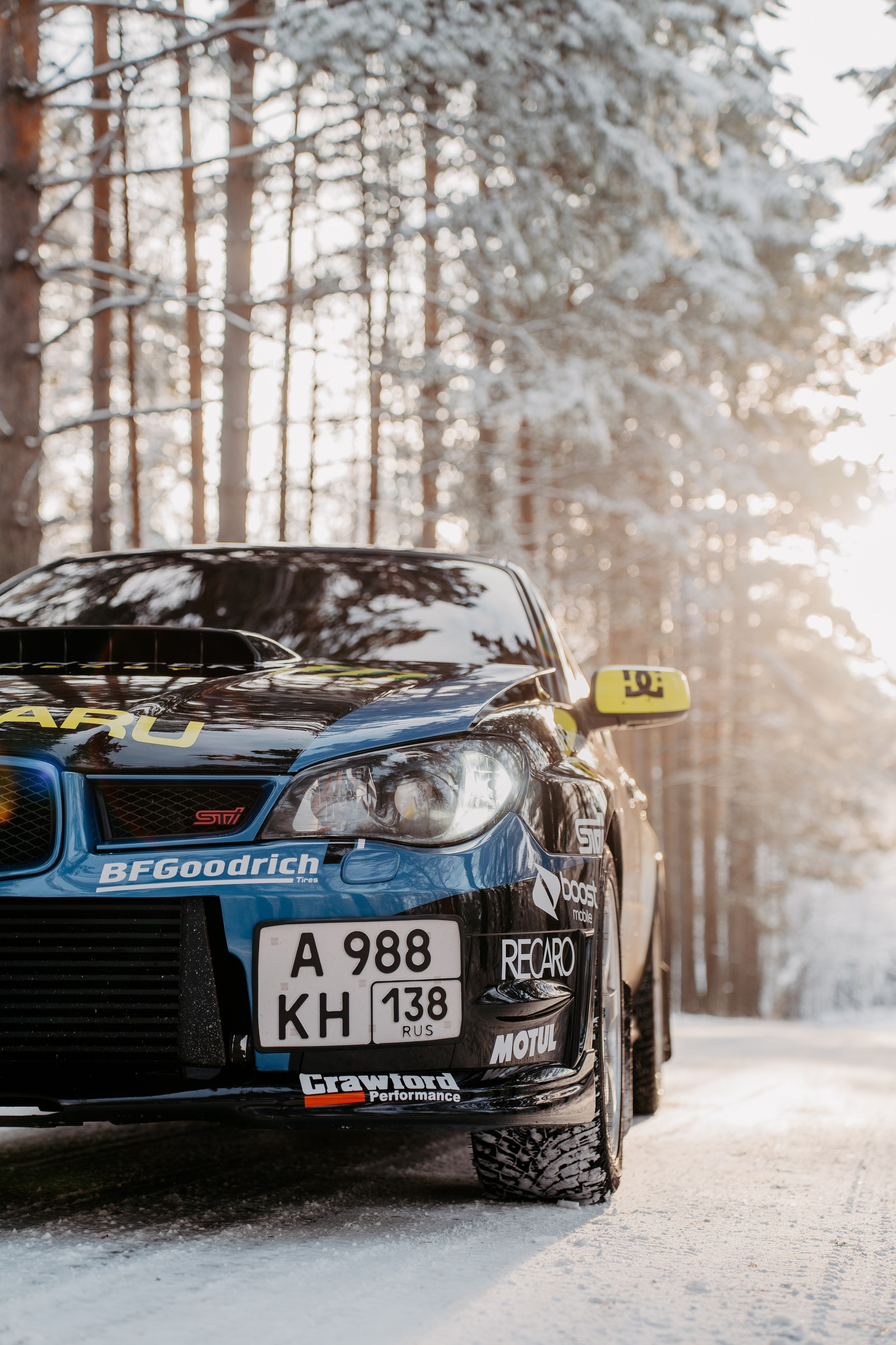 Subaru Impreza WRX STI. Фотограф, видеограф и пилот дрона на Байкале