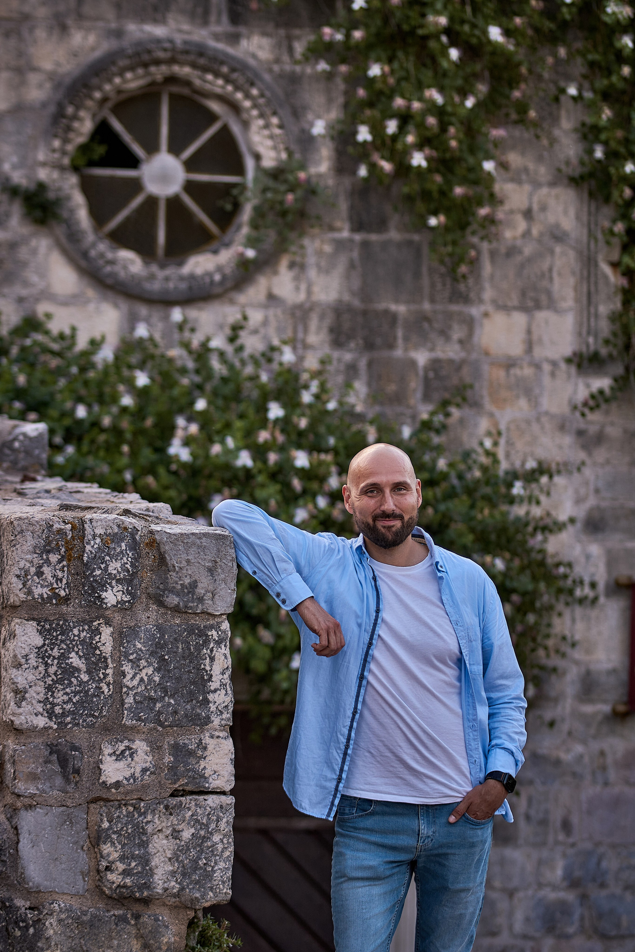 Мужской портрет для Валентина, Будва