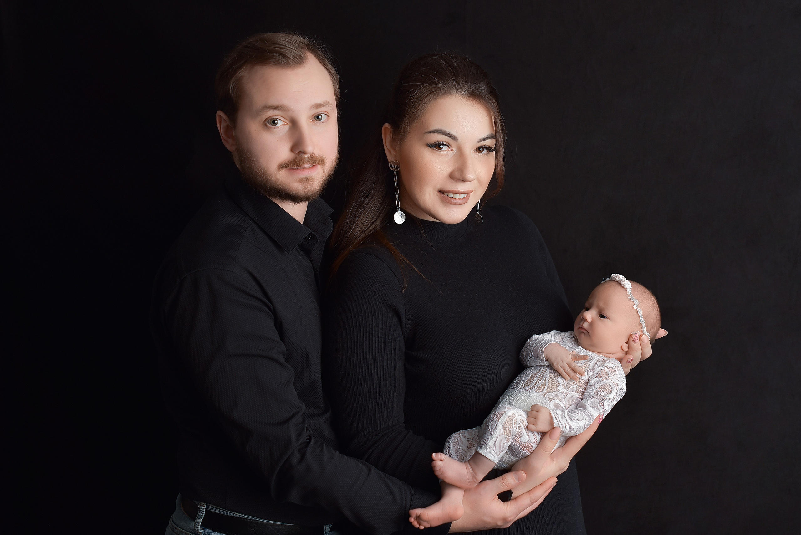 Кадры с родителями. Елена Комиссарова-фотограф новорожденных в г. Иваново