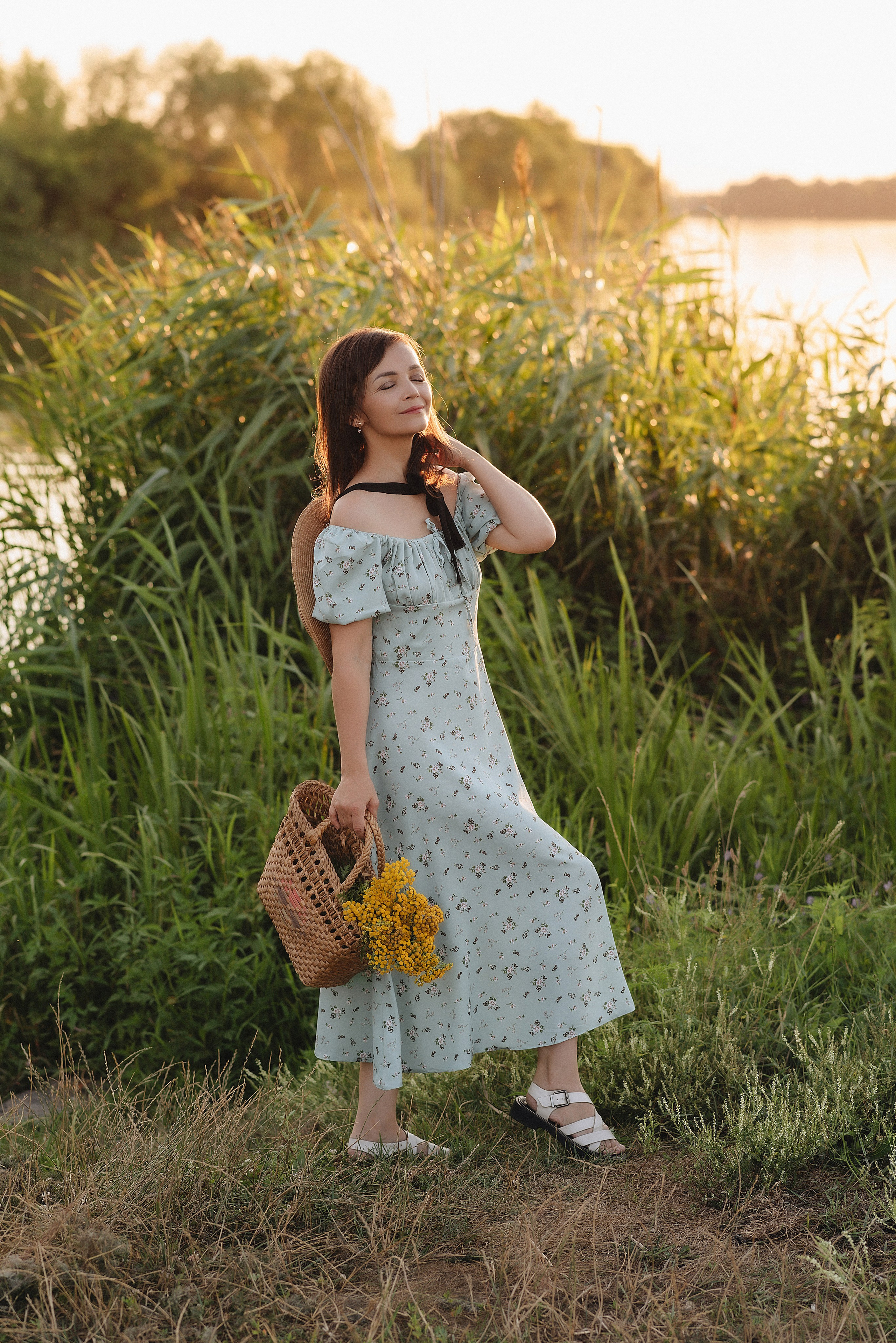 Семейная съемка на закате. Фотограф Карина Шмулёва. Воронеж и область