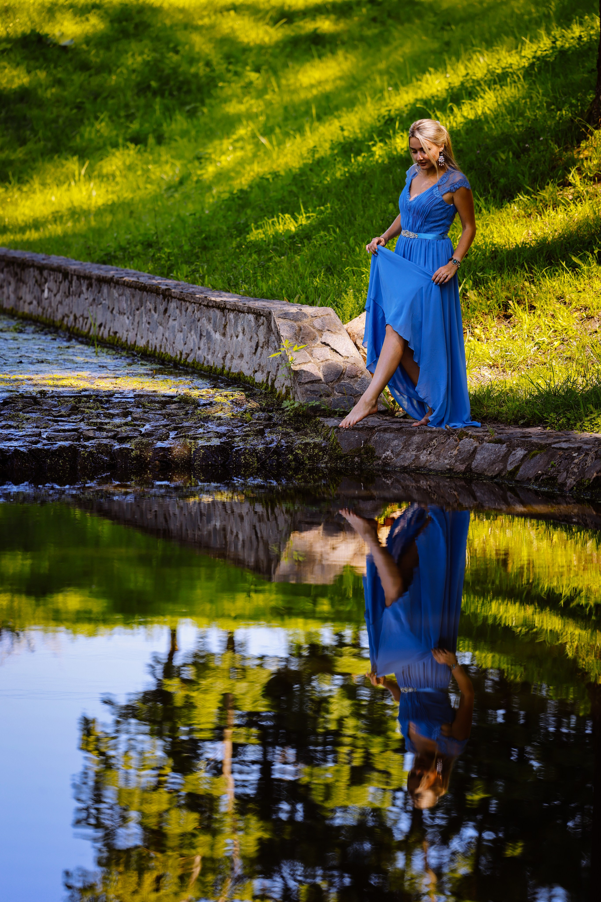 Уличная фотосессия для девушки, в красивой локации. Фотограф в Туле — Борисов Николай